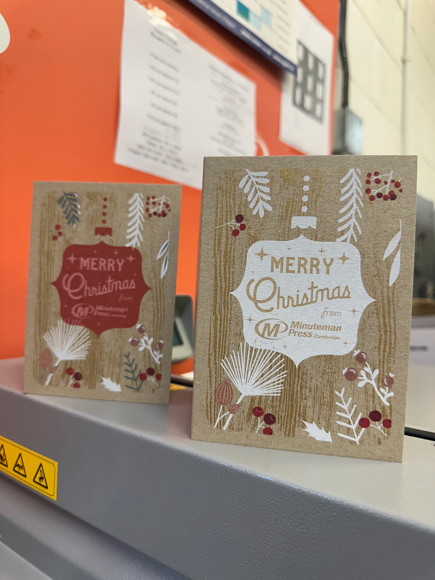 Print and send by the end of November to save on postage - 2nd class is one of the season’s greatest gifts!
Customise one of our greeting card templates, provide your own design, or let our creative team create a bespoke option using our design service! Our selection of card stocks and printing formats will ensure your cards are printed to impress.
#printshop
#festiveprint
#greetingcards
#customcardsuk
#Cambridgebusiness