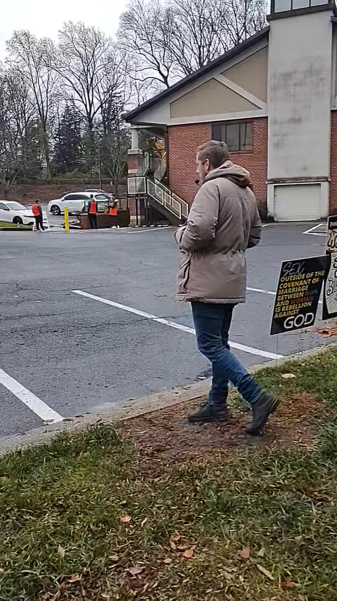 Many say that evangelizing at abortion clinics is not effective but we can testify that is not true. Today a young couple walked into an abortion clinic in Baltimore where they murder babies up to 22 weeks. They heard the truth about abortion and the gospel as they walked in expressed with deep love for their souls and concern for their baby. Not long after they came out of the abortion clinic and waved to us. We asked if they were keeping their baby and they waved again with a smile on your face. We offered help and the gospel and rejoice that God saved the baby today. Continue to pray for this young couple and this baby that they will come to Christ and live for him all the days of their life.