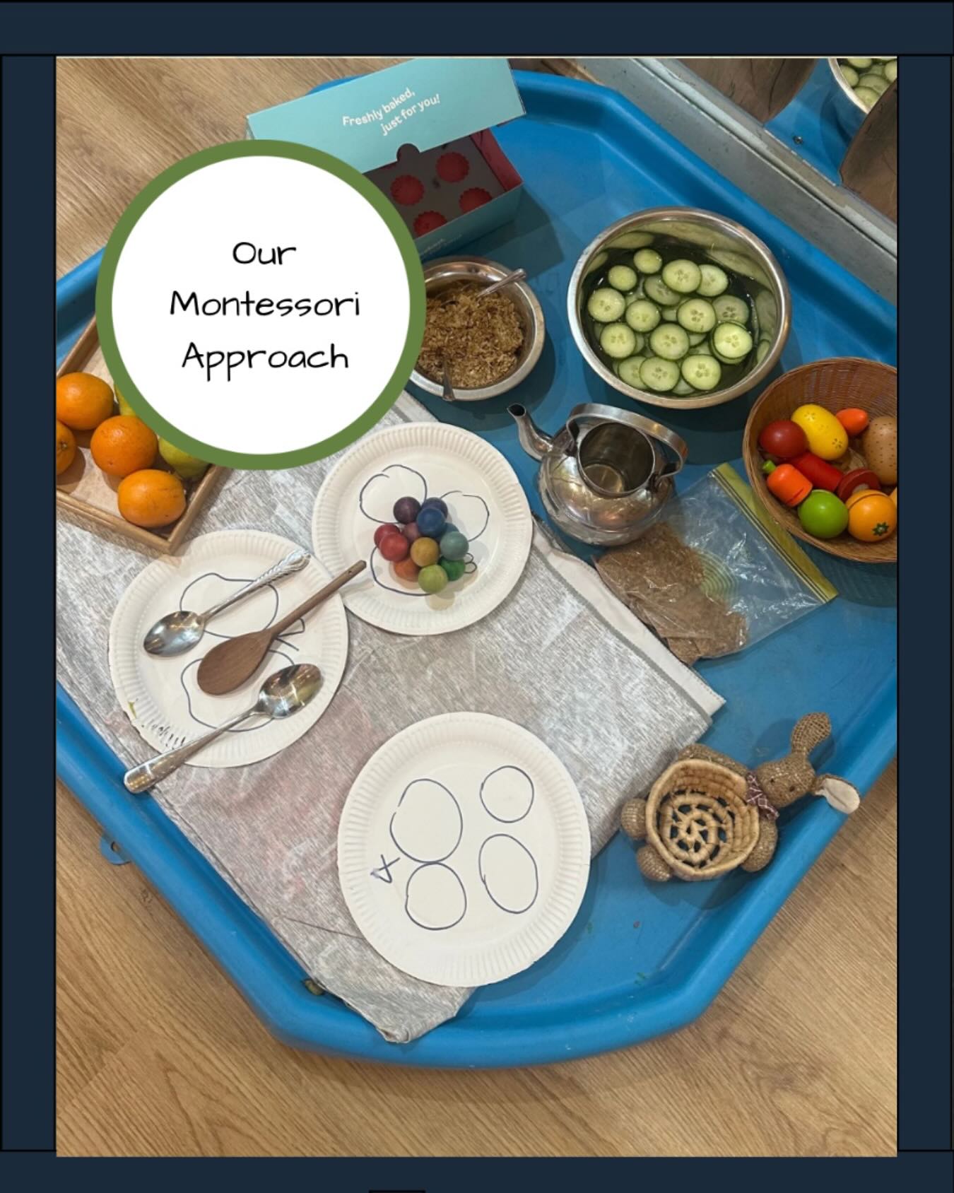 This week we’re sharing a little more about how we use the Montessori ethos in our day-to-day nursery life.
For us, Montessori is really about giving children the chance to try things for themselves through slowing down, stepping back and letting children have a go.
You’ll often see moments here where a child is fully focused on something simple: pouring their own drink, tidying away their activity, choosing a book, or helping a friend. These small things matter. They build confidence, patience, and a real sense of “I can do this”.
Our role as adults is to guide when needed, but also to observe and give children time. Sometimes the hardest part is not stepping in too soon, but the pride on their faces when they achieve something independently makes it worth it every time.
Over the next few days we’ll share some of the key Montessori ideas we use and how they show up in real moments at Woodland Wanderers.
Thanks for following along 🌿
#myddletonroad #myddletonroadmarket #palmersgreen #boundsgreen