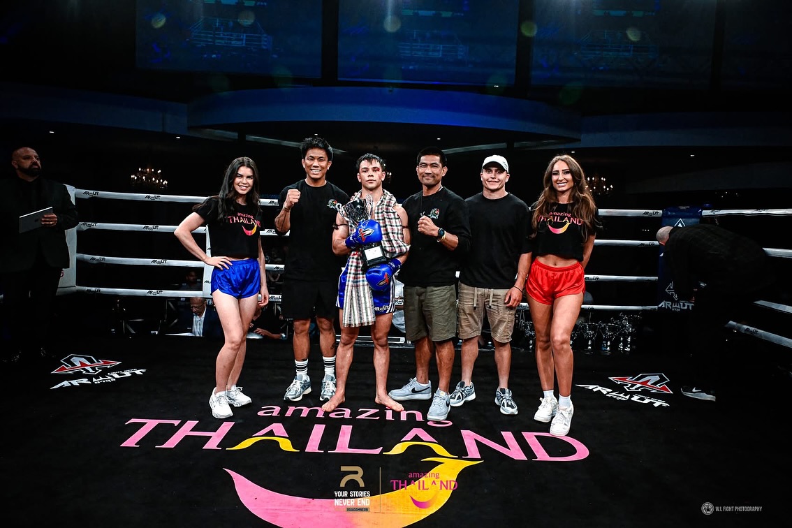 A well deserved result from Ethan at Rebellion x Road to Rajadamnern last show for 2025 - Ethan gave a little more this time round and secured a UPD win plus a minor first cut. Ethan has pushed through well & hard this fight camp and thankful to have team @riverdaz & @jamesercolano for being in his corner. And to the rest of our Trainers crew thank you 🙏 and to everyone that came out to cheer for Ethan or tuned into the livestream. @ethan_nhan #muaythai @rebellion_muaythai @wlfightphotography 📸