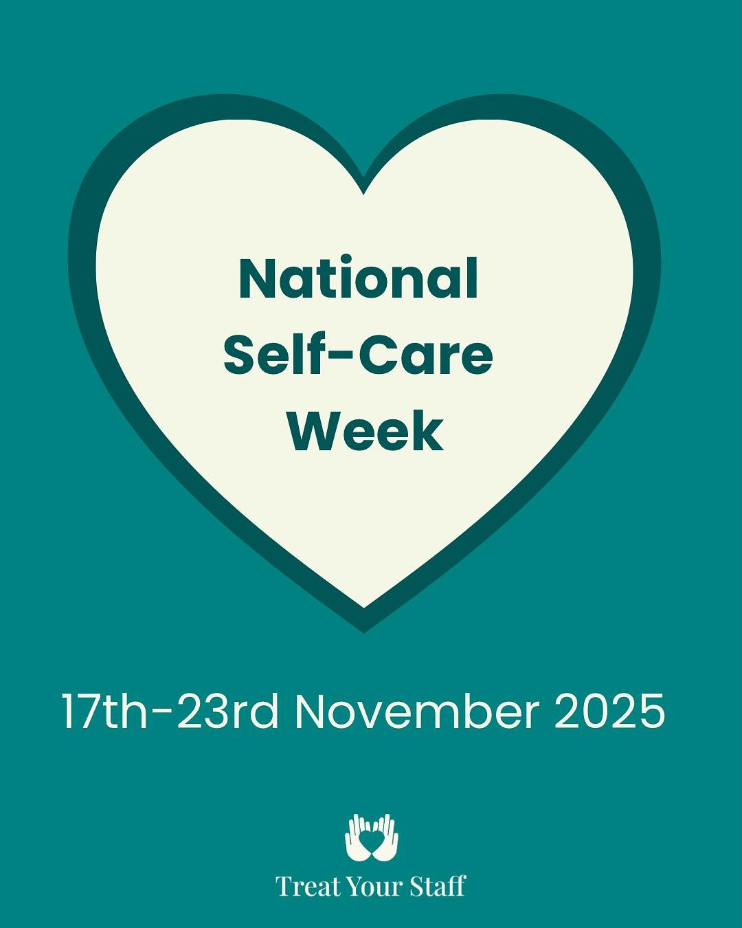 #nationalselfcare Week is here, and this year’s theme, Mind & Body, is your reminder to slow down and take care of the whole you.
Self-care doesn’t have to be big or fancy. Sometimes it’s these tiny, almost-too-simple habits that help you breathe a bit deeper, think a bit clearer, and feel a bit more like yourself again.
This week, try one small reset each day — a minute without your screen, a glass of water before your brain begs for it, a moment of stillness before the world rushes in.
The goal isn’t perfection. It’s awareness. It’s kindness. It’s choosing yourself in the middle of your busy day.
Because when your mind and body feel supported, everything else feels a little lighter.
#NationalSelfCareWeek #TreatYourStaff #WorkplaceWellbeing #SelfCareMatters #MindAndBody #EmployeeWellbeing #WellbeingAtWork
