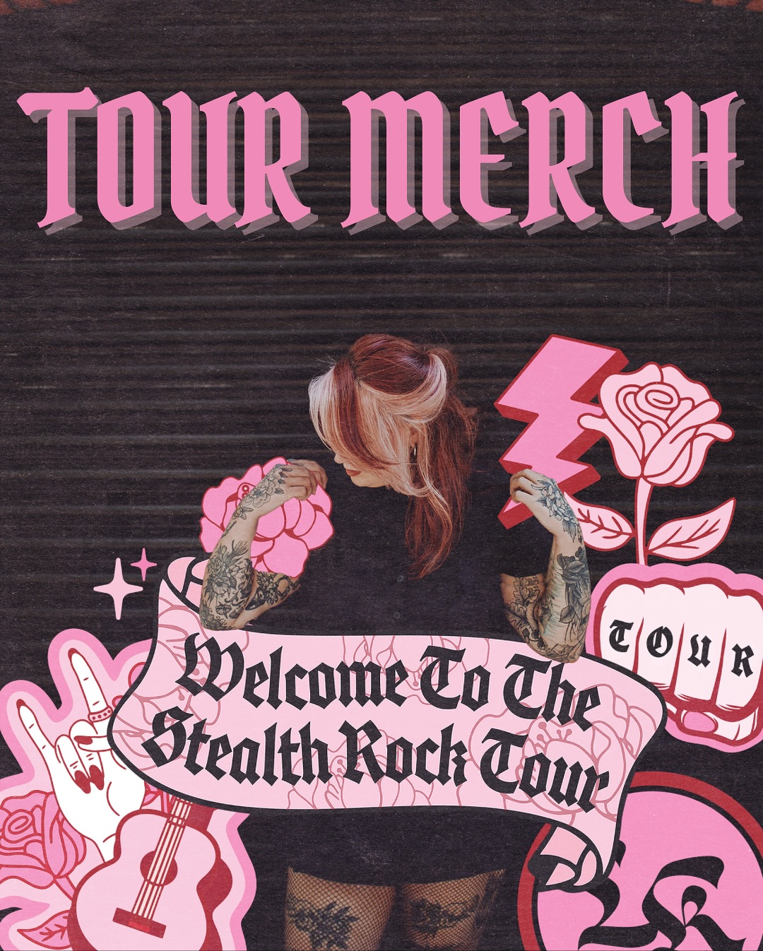 💕🚨TOUR MERCH DROP 🚨💕
All of these items will be available to buy exclusively at the 9 Stealth Rock Tour 2 shows 🤘🏼 TICKETS ON SALE NOW! Head to my website to find the dates, locations and links
Crop Tops - £20
T-shirts - £25
Tote Bags - £15
Tour Posters (signed and foiled ooOoooOo) - £10
Coffee Beans (Lily Ker-Beans) - £10
Sticker Sheets - £5
Pin Badges - £5
Individual Stickers - £1
(There will be discounts for bundles - everyone loves a cheeky discount)
HUGE thanks to the brilliant @jamesbutlertattoos for the crop, tshirt and tote design. Absolutely obsessed. 💀
MASSIVE thanks to the insanely talented @hpcreativestudio for designing the new stickers, pin badge and poster - you da best 🌹
SHOUTOUT to
@nofussco for printing the stickers - they are incredible quality 🤘🏼
@totalprintstudio for printing the T-shirts, totes and crops
- will 100% be keeping some for myself this time
@chippcoffeeco for roasting the ker-beans! Amazing coffee always ☕️
@altweddingco for taking the pics of me used in the tour poster and other tour promo - always catching my good side 📸
It was great to work with small local independent businesses to get the majority of this merch printed. Thank you all so much I can’t wait to share it with all the people who come along to the tour 😍