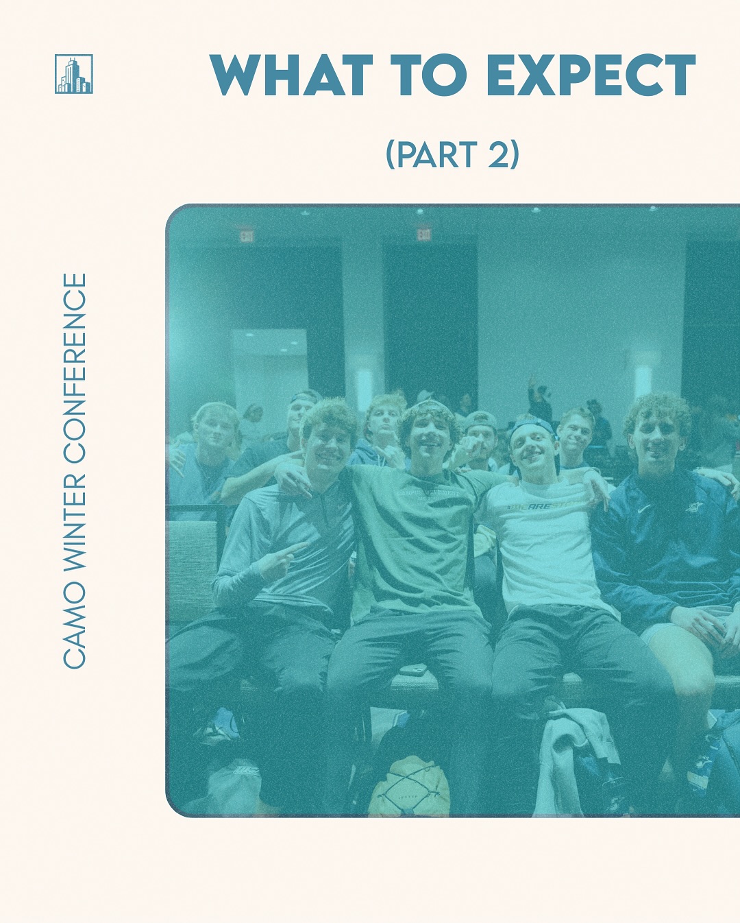What should you expect at CAMO
Winter Conference? (Part 2)
Spend 5 days with students from multiple campuses, building one another up through the encouragement of God’s Word!
Share genuine fellowship as students connect across campuses, strengthening friendships and spurring one another on toward Christ.
Join hundreds of students this year on December 15-19th! Click the link in our bio to learn more
#cwc25 #camo #campusmovement #camowinterconference #cwc