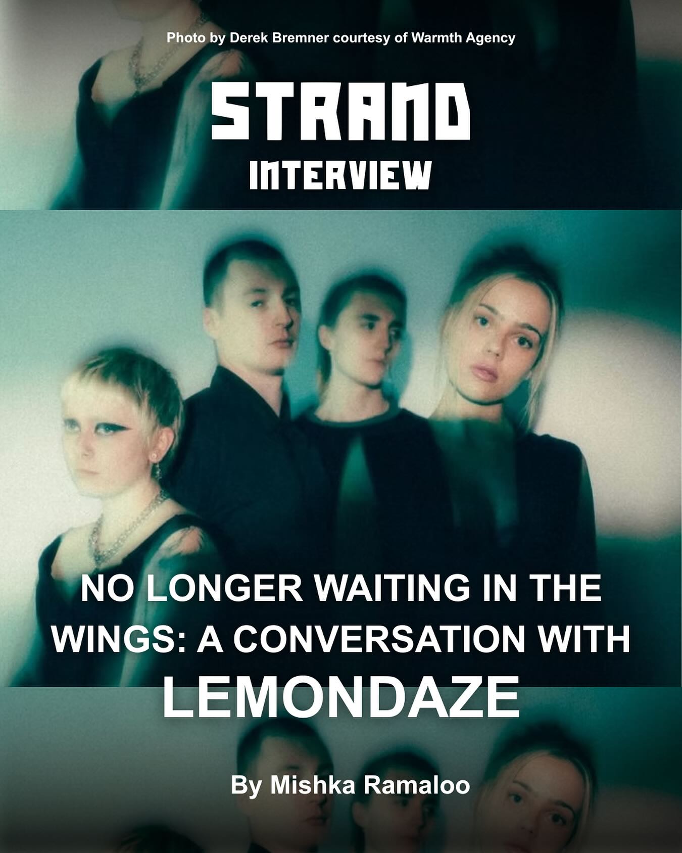 “Known for their hazy walls of sound combined with raw emotional undercurrents embedded within their lyrics, the Cambridge-born four-piece
Lemondaze have spent the past few years carving out a space in the UK underground scene”
Read this interview via our 🔗 in bio
@lemondazeband