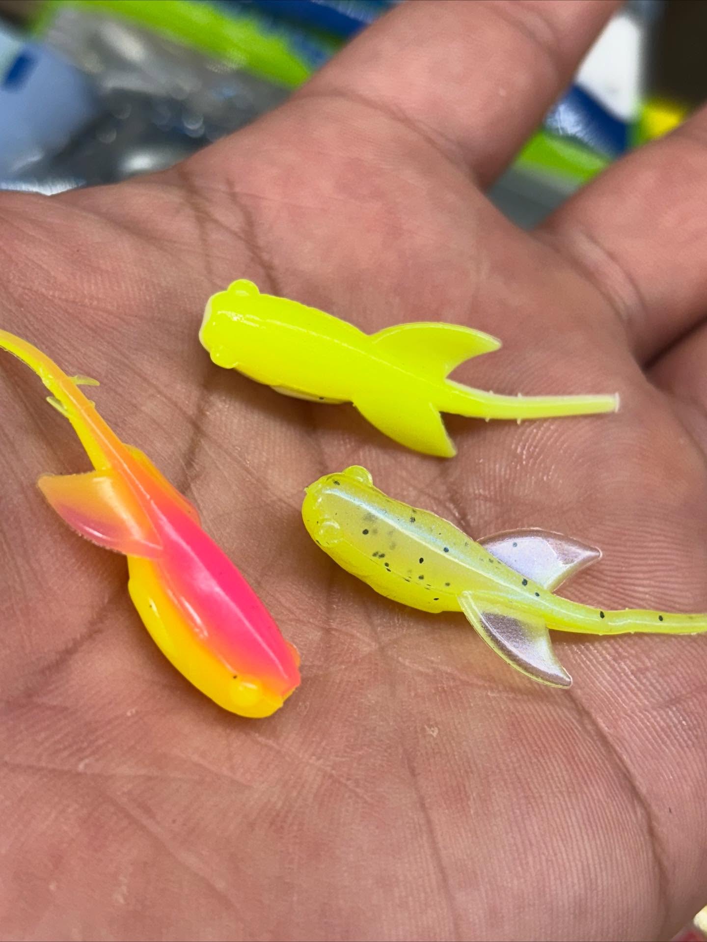 Sugar Gliders
Maxi-Waxi’s
Takdown rigs
Batman and Wonder Woman kid tackle boxes
#crappie #catfishing #takeakidfishing