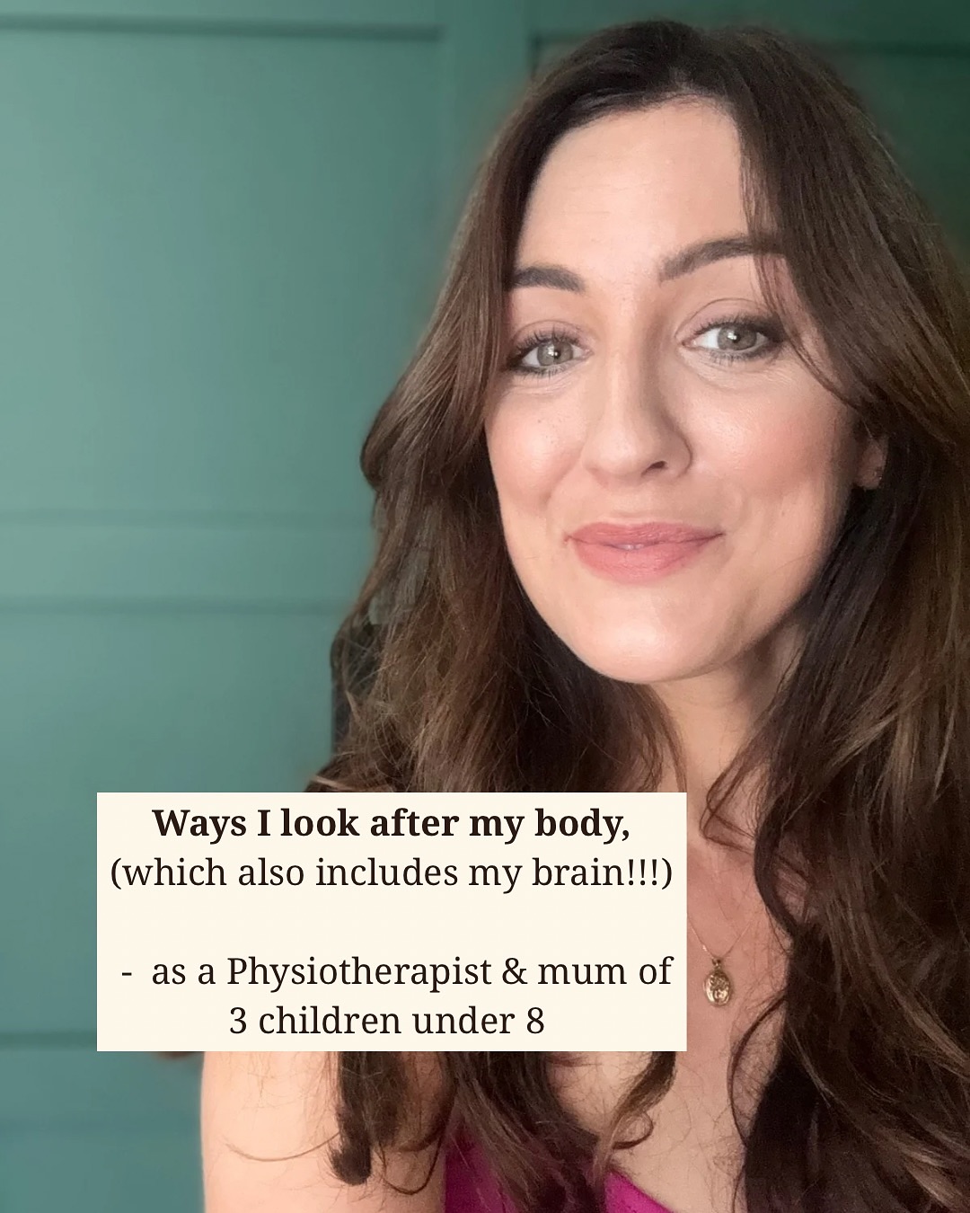 There’s so much information out there and ‘self-care’ I think can feel like something quite confusing. Another thing to do - or buy! So many rights and wrongs.
It feels easier on my nervous system when my aim is ‘looking after myself’ - it helps to focus my attention and intention and to calm that hyper-achiever flare which distracts me.
Being mama to my 3 little ones is what has truly taught me how to look after myself properly, in all ways.
Looking after my body means looking after my brain too, and to do that I need to know myself very well.
Developing self-attunement and our own body language I think is the most vital key in supporting life-long health and wellbeing.
What do you think? 💭
Are there any language reframes that help you to exhale? 💫
#bodylanguage #selfattunement #neuroception #musculoskeletalphysiotherapy #pilates #embodimentpractices