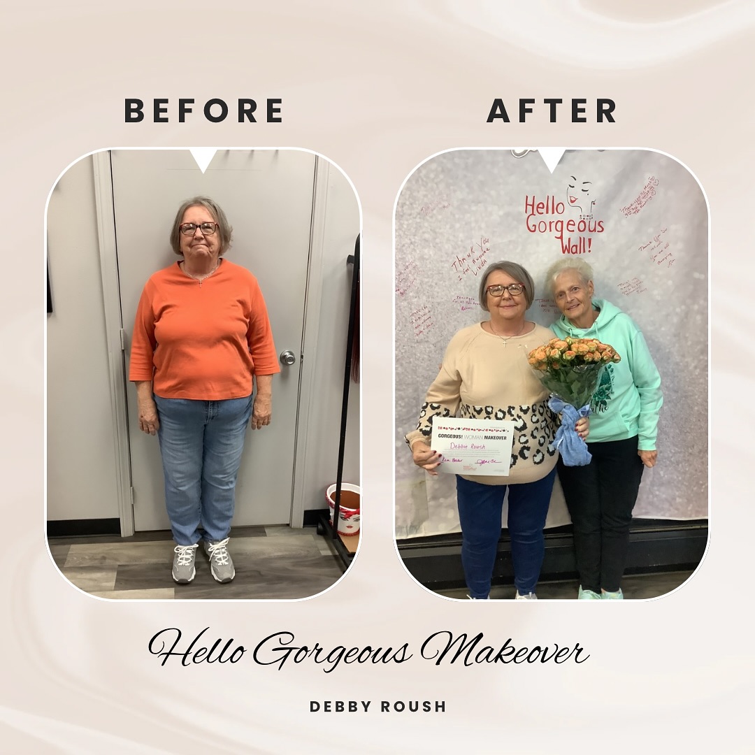 ✨ HELLO GORGEOUS MAKEOVER — DEBBIE ✨
This October, we had the honor of surprising Debbie Roush, a 70-year-old breast cancer warrior who also serves as the full-time caregiver for her husband. She cooks, cleans, manages his medications, helps him move safely, and supports him through every challenge — all while navigating her own cancer journey. Debbie gives endlessly and never asks for anything in return.
She was nominated by her best friend Patricia, an ovarian cancer survivor and previous Hello Gorgeous! makeover recipient. With help from her daughter, Patricia wanted Debbie to experience the same love, healing, and celebration she once received — a day where someone finally said, “Now it’s your turn.”
Debbie received a full Hello Gorgeous! Certified Safe Makeover including a manicure, pedicure, facial, haircut and style by Jamie, makeup, a new outfit, and a peaceful, private day focused entirely on her.
After her makeover, Debbie and Patricia enjoyed a complimentary lunch together — two survivors, two friends, celebrating strength, sisterhood, and a moment Debbie truly deserved.
💖 She embodies the grace, resilience, and selflessness that make Hello Gorgeous! so meaningful.
#hellogorgeous #customcutandstyle #cancersurvivor #makeover #ovariancancerawareness #butlerpa #salonlife #givingback #beautywithpurpose #hope #communitylove #customcutstyleaveda #salontoday200