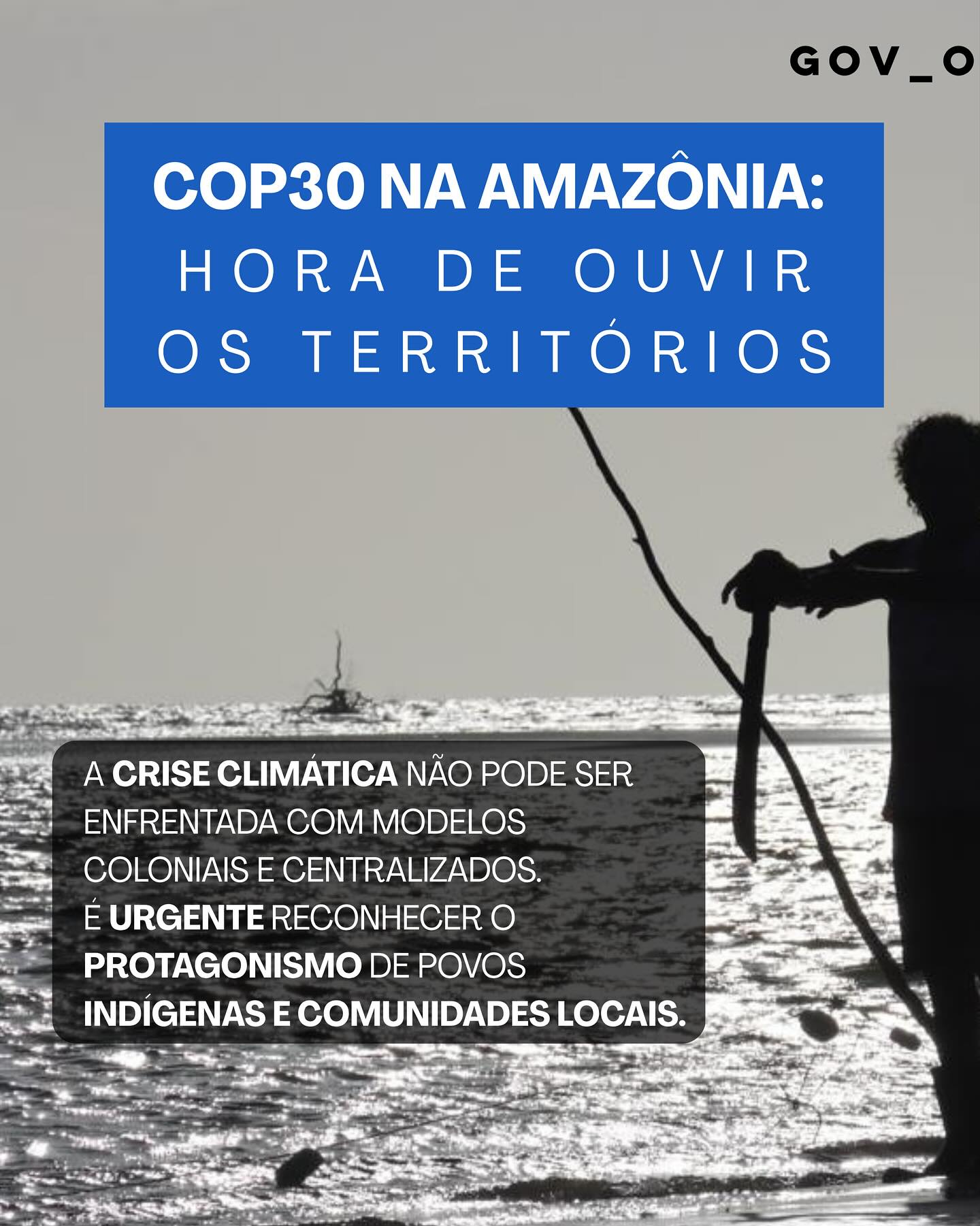 A COP30 está sendo realizada na Amazônia em 2025. Mais do que uma cúpula, ela deve ser um ponto de virada: colocar povos indígenas e comunidades locais no centro das decisões climáticas.
As 5 mensagens-chave apresentadas neste novo artigo mostram que justiça climática exige territórios no protagonismo, ciência co-produzida, governança inclusiva e colaboração real.
🌱 Que a COP30 seja construída a partir das vozes de quem vive os impactos da crise todos os dias.
Para ler o artigo na íntegra, acesse o link na BIO
Fotos: @sartoriolara