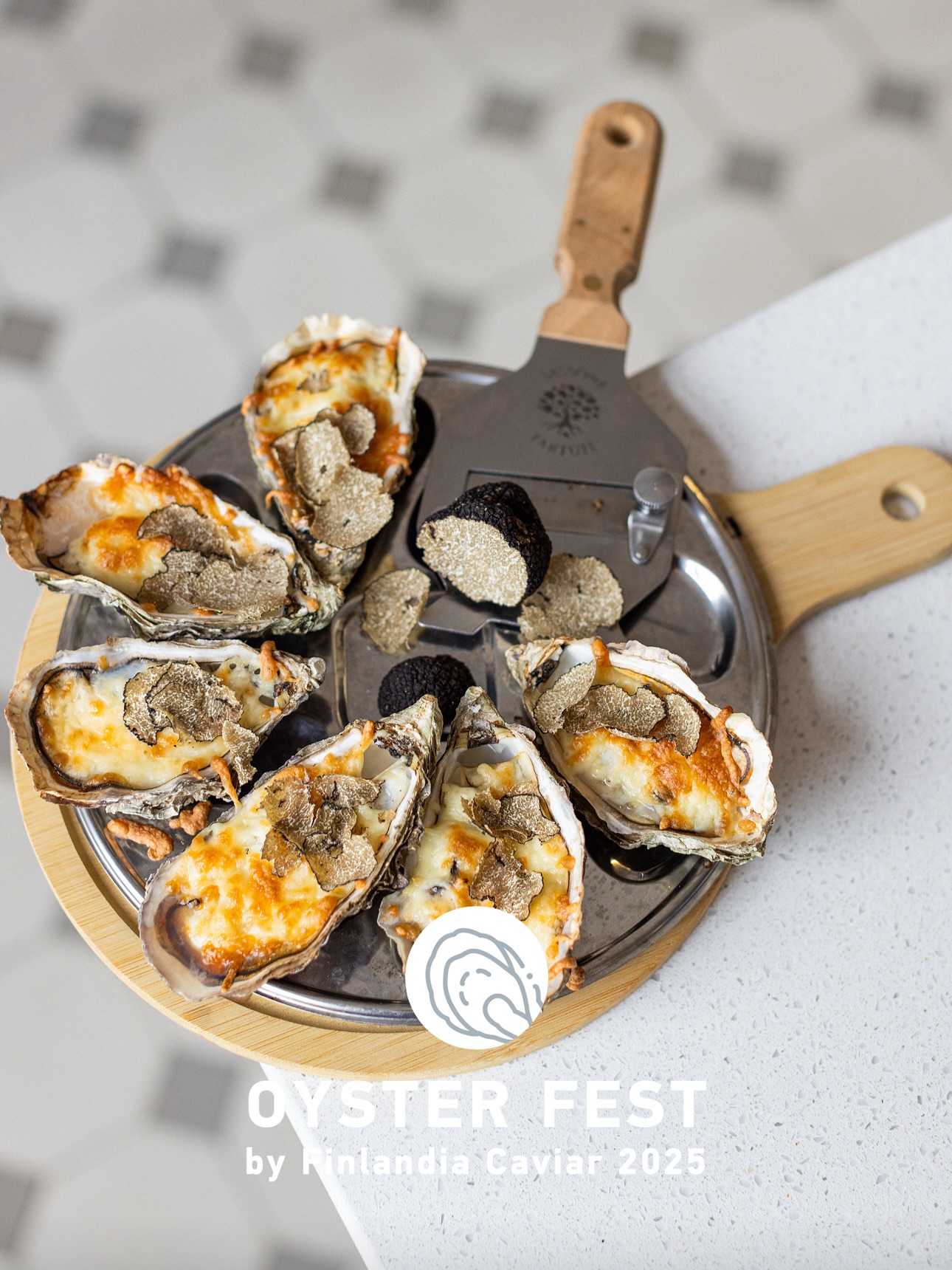 Oyster Fest 2025 is happening TOMORROW!!! 🦪 Are you ready?
And just a small reminder — if raw oysters aren’t your thing, we’ve got you covered. Try one of our delicious baked options:
Gratinated Oyster with Lobster & Garlic Butter
1 pc / €8
6 pcs / €45
Gratinated Oyster with Pecorino & Fresh Truffle
1 pc / €8
6 pcs / €45
📅 Date: November 15, 2025
🕛 Time: 12:00–21:00
📍 Location: Vanha Talvitie 14, Helsinki
💶 Tickets: from €40 — link in bio at @finlandiacaviar
Don’t miss the ultimate oyster experience! 🥂
#OysterFest2025 #HelsinkiEvents #SeafoodLovers #FoodFestival #HelsinkiFoodie