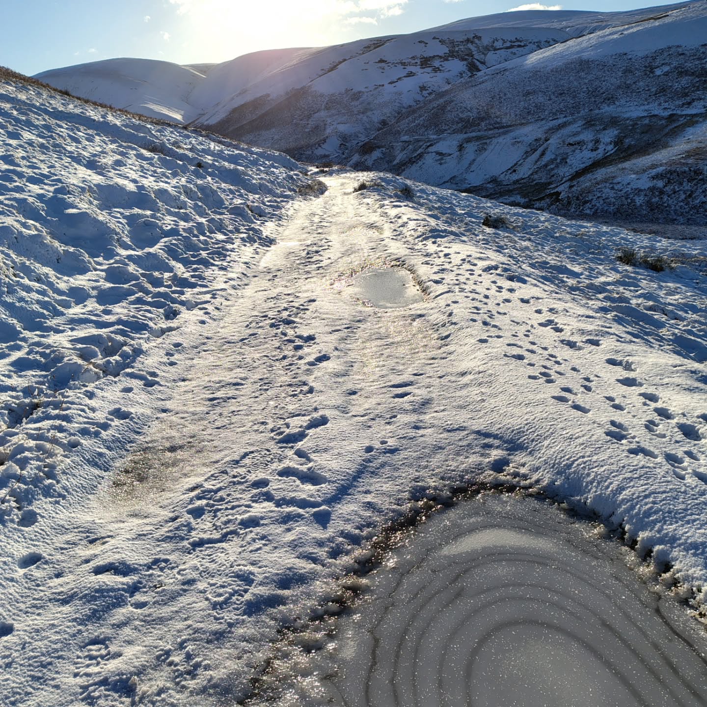 A bit slippy out there today 🥶
#mothernature
#naturalart
#lakedistrict
#snowday
#fellwalking