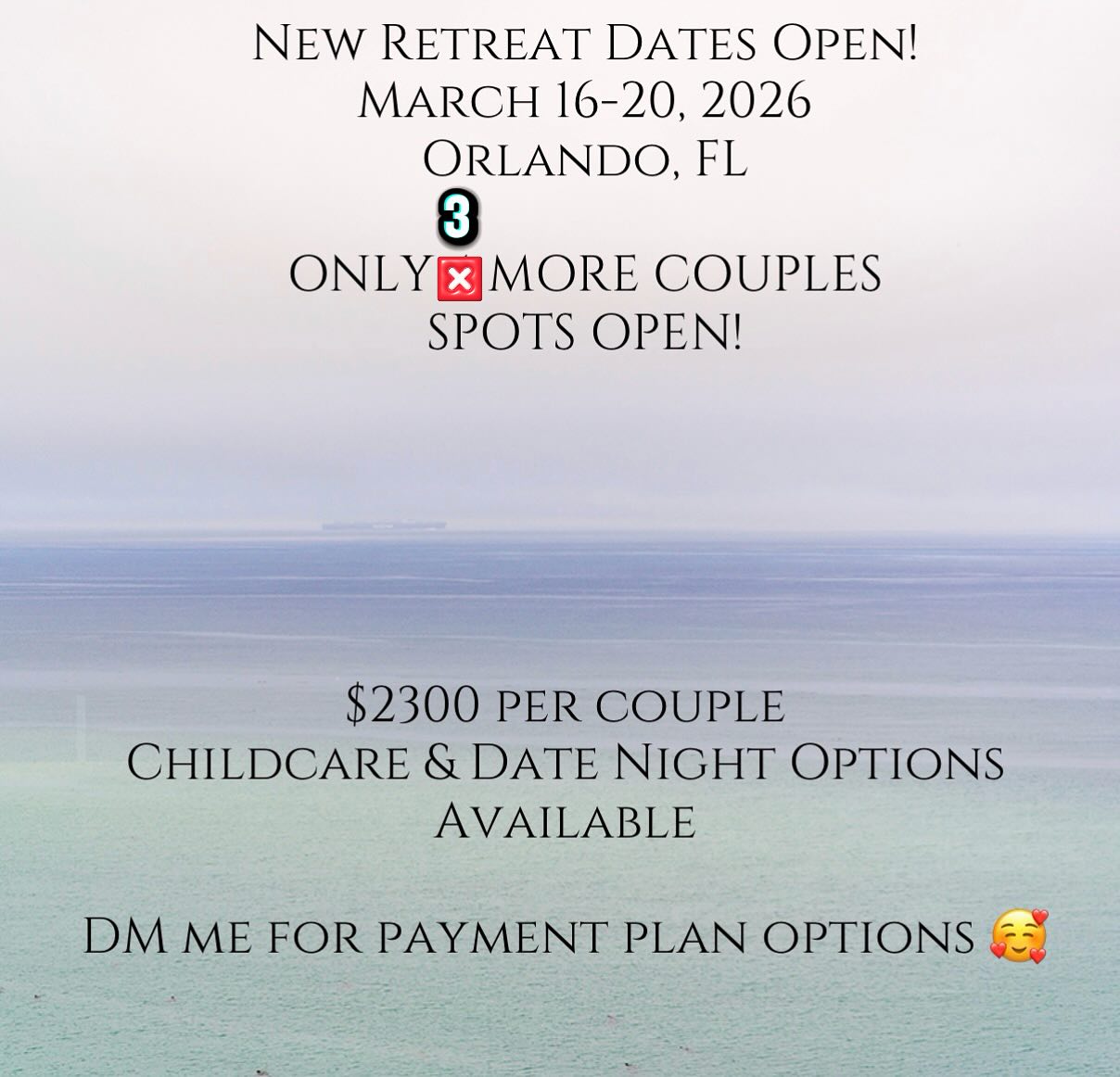 Looking for an epic gift for your partner this holiday season? Here’s your sign!!! Looking very forward to working with three more couples on this one🥰 Message me for details on the trip and payment plan options!