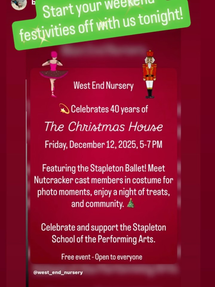 Happening now! #west_end_nursery #sanrafael #holidaymarket