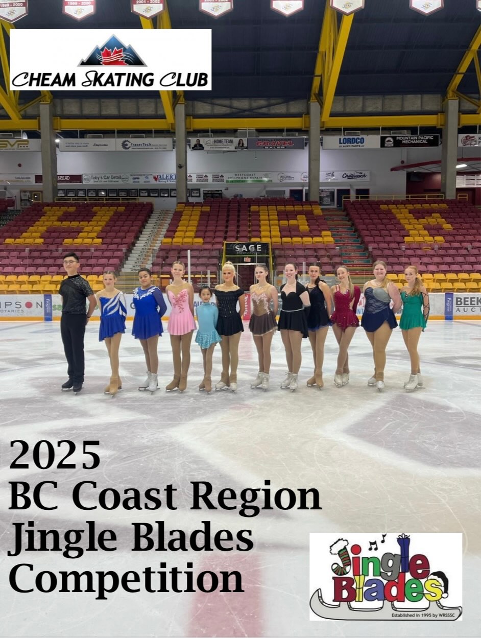 Good luck to our competitors this weekend at the 2025 BC Coast Region Jingle Blades Competition! We are cheering you on!! ππ