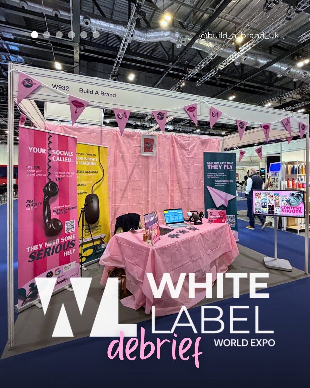 WHITE LABEL WORLD EXPO ✨
What a whirlwind at the @whitelabelworldexpo! We kicked off by setting up our stand (pink perfection, obviously 💗), met so many inspiring and innovative people, and wrapped up Day 1 with an open-bar celebration!
Day 2 brought even more energy, great conversations, and plenty of laughs…
Oh - and Matt Hancock did a speech right next to our stand!👀
Huge thank you to everyone who stopped by, said hello, and shared their stories. Until next time!💫
#WhiteLabelWorldExpo #BuildABrand