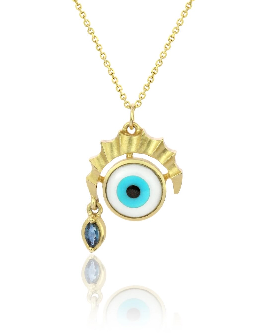 Join us tonight for bubbly and bites at Selima Optique @bond07byselima for our @nycjewelryweek reception and enjoy connection and conversation with the artists.
✨
Hosted at the iconic Selima Optique in NoHo, this event is open until November 21st.
✨
For this year’s exhibition,Mejia Jewelry’s featured piece is one that’s especially close to her heart: The Crying Eye Necklace.
✨
Discover the inspiration behind this one-of-a-kind necklace representing all that the eye symbolizes: a portal to the imagination, a loving gaze, to see what is beyond what is in front of us, and the guarding of the evil eye.🧿
.
.
.
.
.
#mejiajewelry #space85jewelry #selimaoptique #7bond #nycjw #newyorkjewelry #madeinnewyork #notjustjewelry #eyejewelry #jewelrywithmeaning #evileyenecklace #amuletjewelry