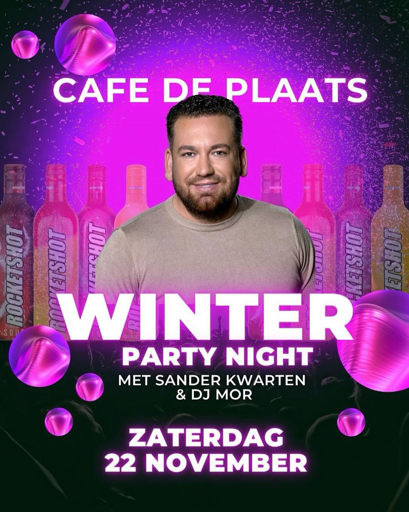 Het weekend staat weer voor de deur! Morgen trappen we af met de altijd gezellige vrijdag in ons café🎊🍻
En zaterdag is het zover, dan hebben we Sander Kwarten met DJ MOR in het café!
Want ik heb met je moeder niks te maken🎶Maandag🎶Geen twijfel 🎶 ze zullen allemaal voorbij gaan komen🎉
Alles staat koud, en de hitsjes staan klaar met onze DJ MOR. Wij hebben er zin in!
Kom op tijd, want vol is vol.
Gratis entree
18+ legitimatie verplicht
#CaféDePlaats #flugel #sanderkwarten