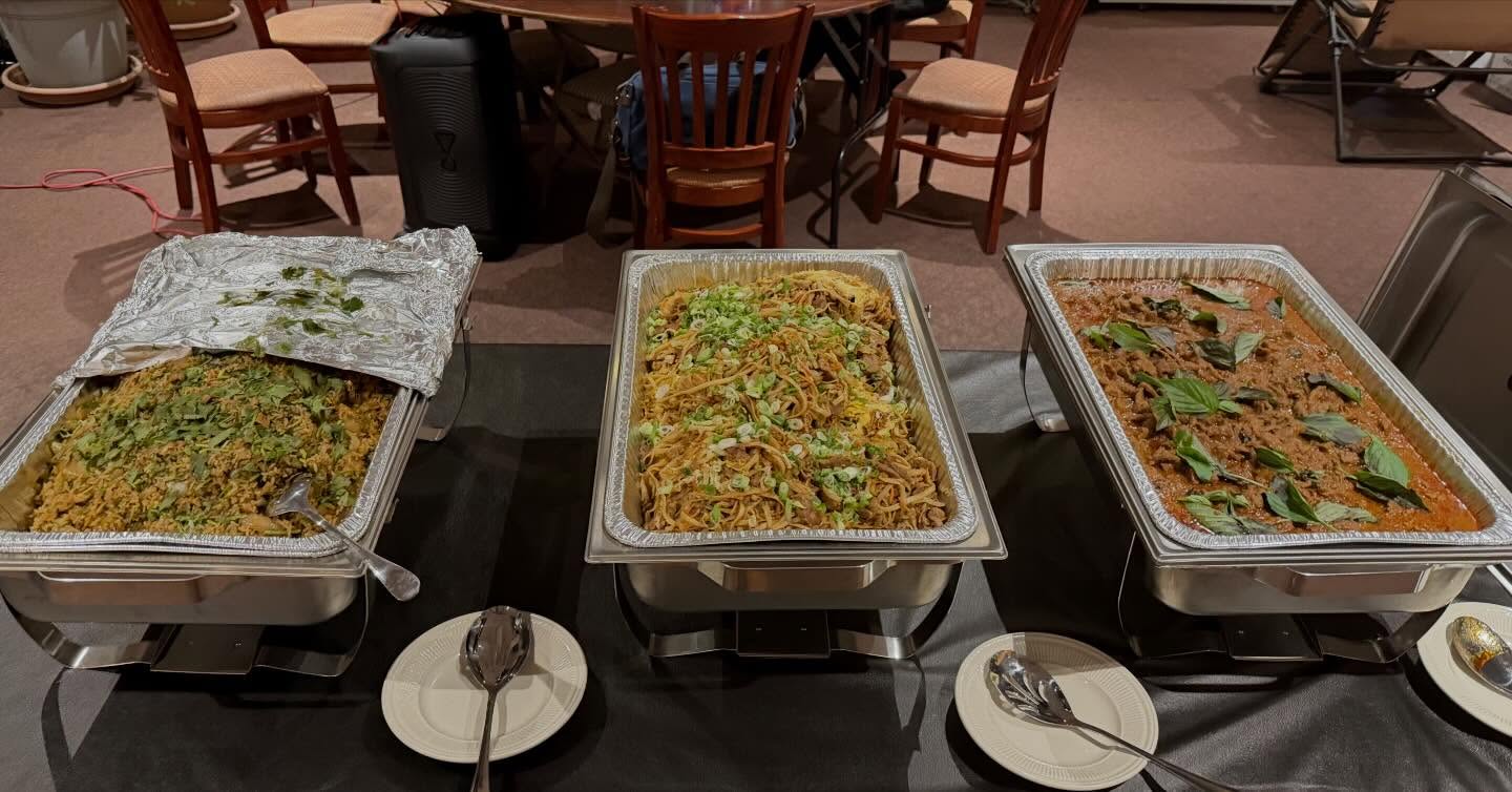 Mandalay Family
If you are planning a holiday get together, birthday party, or any other type of gathering, Mandalay is happy to help you throw a delicious event. Please contact Joe at the restaurant if you are interested.