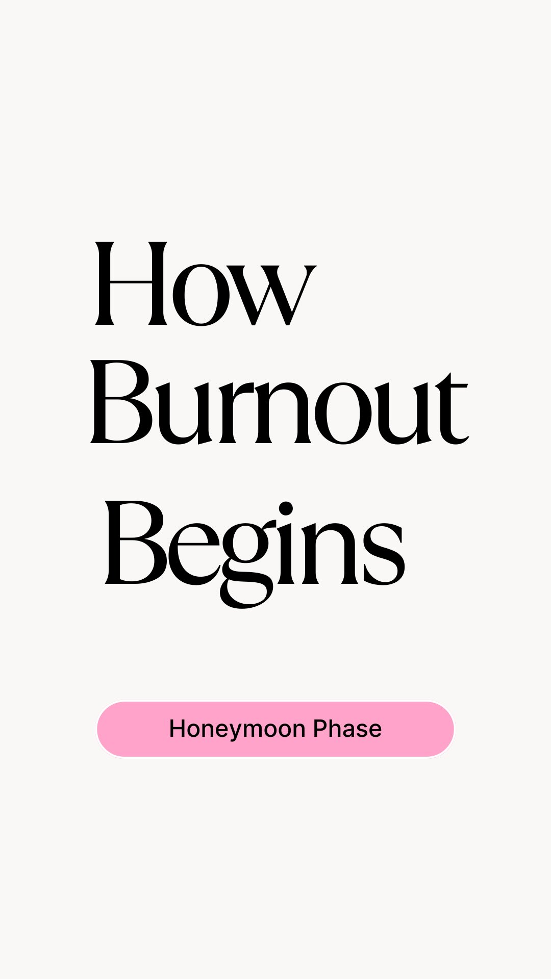 If have a tendency to take on a lot of responsibilities, you might be in Phase 1 of burnout — the “honeymoon phase.”
This is the stage where you’re motivated, energized, and ready to take on more…
But also the stage where over-commitment quietly starts building up.
✨ What to do if you’re here:
• Observe where your urge to “do more” is coming from
• Pay attention to early stress signals
• Set boundaries and realistic goals
This is the phase that looks good from the outside — but can be dangerous when you stay in it for too long.
👉 Stay tuned — Phase 2 is coming next.
#burnoutrprevention #burnoutintech #mentalwellbeing