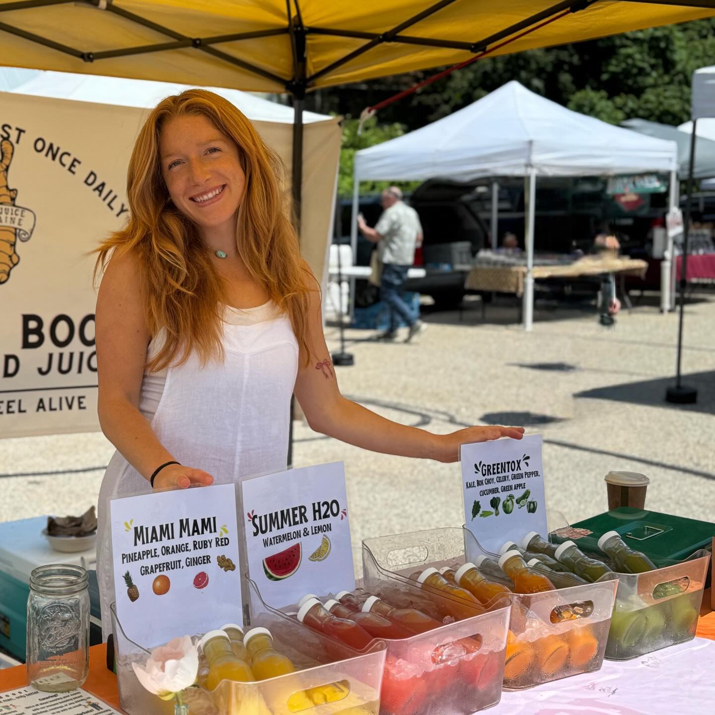 How to find us this weekend: ✨Saturday 10-2 Wentworth Greenhouse✨Sunday 10-1 Berwick Farmers Market✨ come say wooooohoooo and grab a juice at some of the best indoor markets of the year!! Want to save a 6pack, DM us to secure yours! Juices this weekend: HaHa Harvest, Healer, Miami mami, Heartbeet, Greentox. 🧑🌾 local produce used from Walker Keay farm, Riverside and Golden Harvest 🥕🥬🧚
