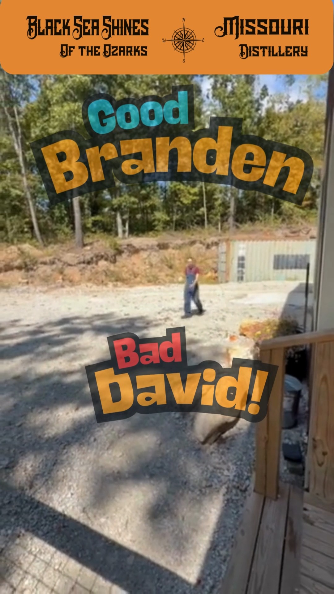 David Proves Sarcasm is a great Motivator.#whiskeygram #shines #Thanksgiving #Missouri #branson #Whiskeylovers #blackseashinesoftheozarks #missouri #tablerocklake #bransonmissouri #whiskey