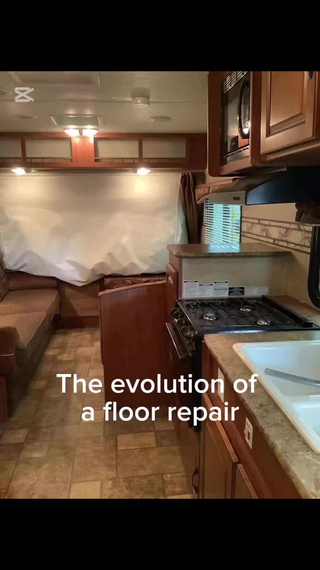 It started as a soft spot. Little did we know how far the damage reached.
This is part you don’t often see in an RV renovation. The real “bones” of your trailer underneath the pretty finishes.
#revolutiontrailers #floorrepair #rvreimagined #rvliving