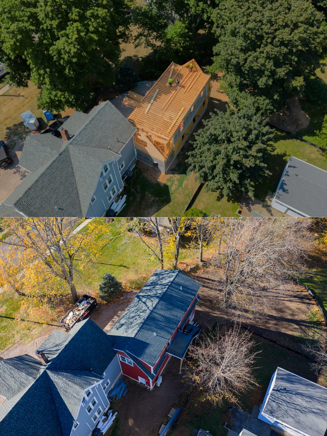 Check out this before and after of a 3-car garage with a full apartment above.
✅ Another project done, another satisfied client.
Want to elevate your space? DM us to get started today!