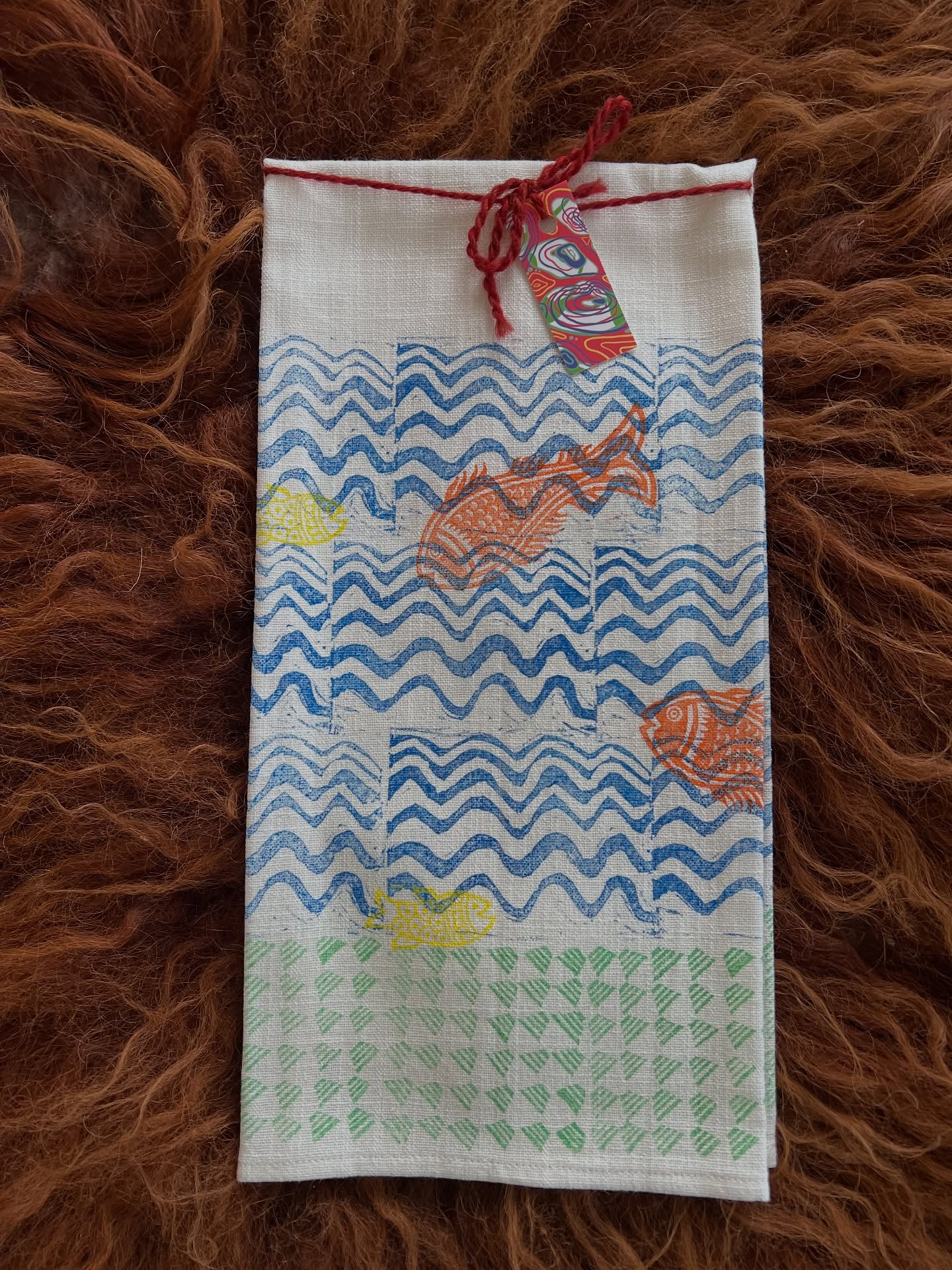 Artisan organic cotton tea towels! Hand stamped by yours truly in my studio. $25 each + shipping. Swipe to see all 10+ patterns.
The hand-feel of these is unreal- they look like “the good towels”, but unlike linens you save for company, this cotton weave is a workhorse- absorbent, color-fast and durable even with regular use.
I source the towels from a company that works directly with craft communities in India, working together to keep traditional textile skills a living tradition. The blockprinting technique creates variations in each pattern, reflecting the handcraft of both the block carvers and the block-printer.
Heritage crafts like these are an important part of keeping ancient fiber traditions alive, and ensuring that we don’t lose skills and knowledge to industrialization.
I’ve been slow to upload these on my website as I tend to vary in pattern frequently, and often make one-off designs. But I’ve been getting requests to make these available beyond those local to me. I’ll update this caption as they sell out.
Comment or DM me to claim!
Custom orders available for another couple weeks- reach out if you have something specific in mind.