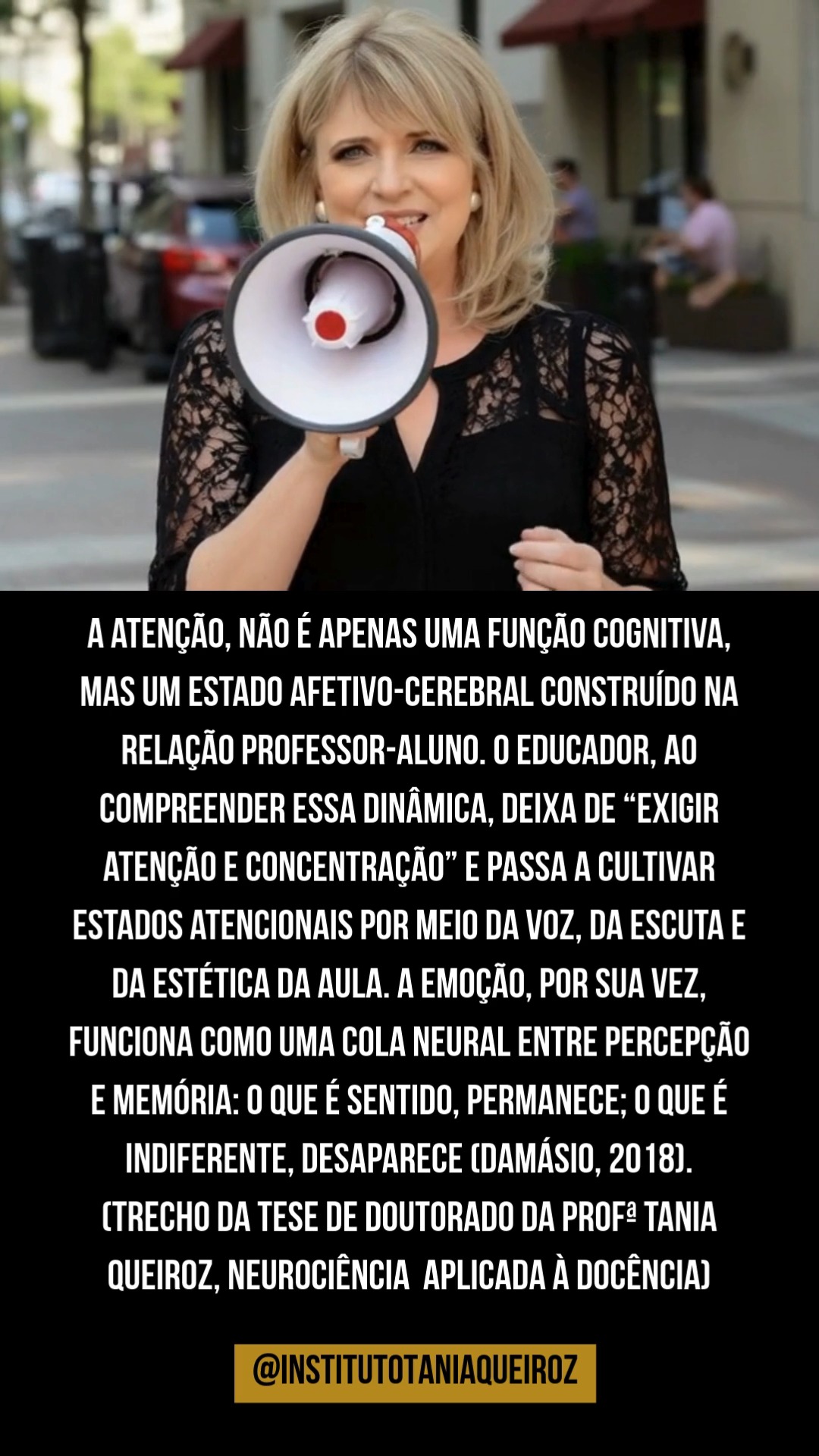 A atenção não é espontânea, se cultiva.
Quando o professor cuida da voz, da escuta e da beleza da aula, ele acende estados atencionais no cérebro do aluno.
O que toca a emoção vira memória, o que não emociona se apaga em silêncio.
#neurociêncianaeducação #escolaacolhedora #aprendizagemcomafeto #educaçãoinfantil #pedagogiadocuidado #salacolorida #professores #paisefilhos #diretores #institutotaniaqueiroz