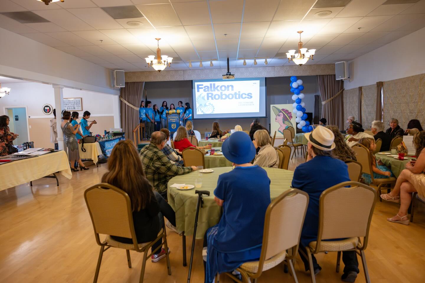 Sunday the 23rd, 589 visited the La Crescenta Woman’s Club to give a presentation and robot demonstration, and to celebrate their 100 year anniversary in their current location!
589 was also incredibly honored to meet with U.S Representative Judy Chu and California State Senator Sasha Renée Pérez to discuss our team and our accomplishments!
Thank you to the La Crescenta Woman’s Club for inviting us! @lcwc_gfwc