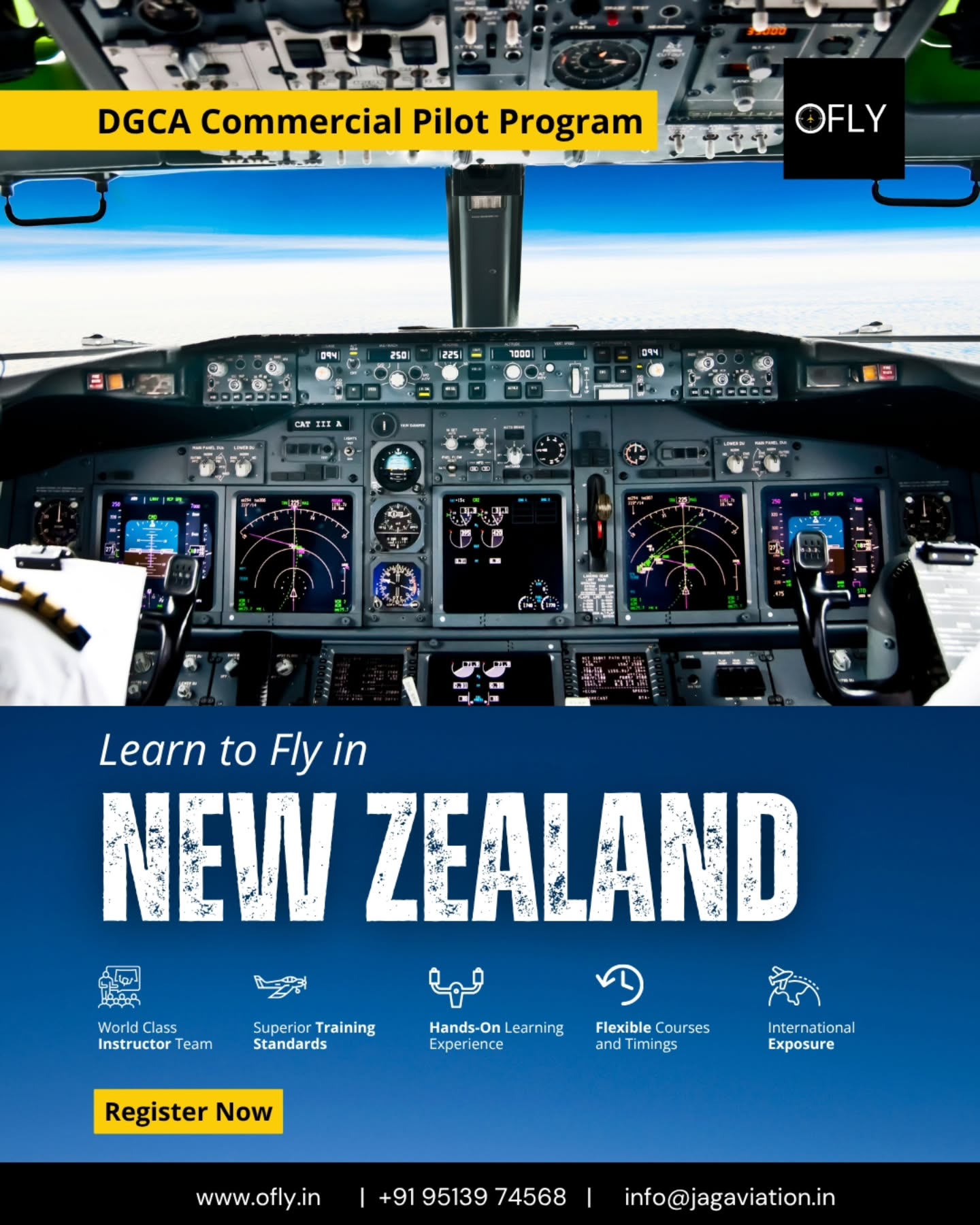 New Zealand is one of the most trusted places in the world to learn to fly — safe skies, experienced instructors, international licensing pathways and year-round flying weather.
If you’re considering Pilot Training in Auckland, OFLY can guide you with options, clarity and real insights.
🌏 Students from India, Singapore, Vietnam, Thailand, and across Asia can now reach out directly to OFLY for support.
#PilotLife #LearnToFlyNZ #AucklandFlying #AviationWorkshop #PilotTrainingProgram #OFLY #AviationGoals #FutureAviators #StudyAbroad