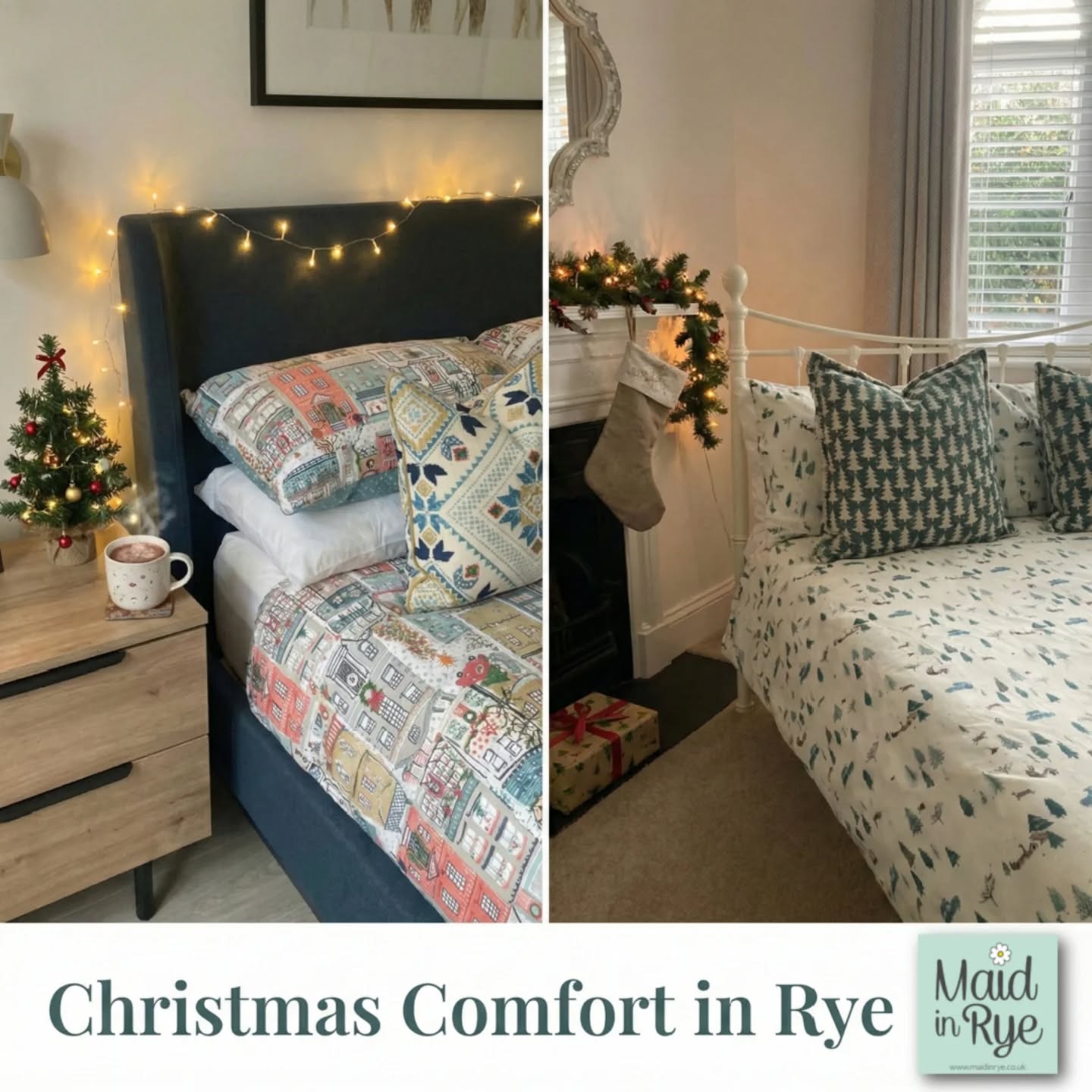 Welcoming guests to your charming Rye holiday let this Christmas? Make their stay extra special, starting with a beautifully made bed and a pristine space! 🏡🎄
Our professional housekeeping services ensure your property shines bright for every festive booking. We handle the details so your guests can simply relax and enjoy the magic of Rye.
Get in touch to discuss your holiday let cleaning needs!
#RyeHolidayLets #ChristmasGuests #HolidayRentalCleaning #RyeAccommodation #FestiveGetaway #CleanAndCozy #EastSussexTourism #HousekeepingExperts
