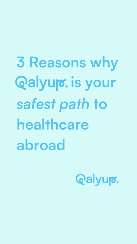 ✨ Dental care abroad should feel safe, simple, and fully supported. It should never feel like a gamble. Here’s how we make that real for you:
🦷 𝗩𝗲𝘁𝘁𝗲𝗱 𝗖𝗹𝗶𝗻𝗶𝗰𝘀 𝗬𝗼𝘂 𝗖𝗮𝗻 𝗧𝗿𝘂𝘀𝘁
We don’t just list providers. We meet them in person, walk through their clinics, review their protocols, and make sure their care lives up to the standards you deserve.
🛡️ 𝗧𝗵𝗲 𝗤𝗮𝗹𝘆𝘂𝗽 𝗪𝗮𝗿𝗿𝗮𝗻𝘁𝘆
If a clinical complication arises, your clinic will treat you again at no extra cost. It is our way of protecting your peace of mind.
✈️ 𝗢𝗽𝘁𝗶𝗼𝗻𝗮𝗹 𝗠𝗲𝗱𝗶𝗰𝗮𝗹 𝗧𝗿𝗮𝘃𝗲𝗹 𝗜𝗻𝘀𝘂𝗿𝗮𝗻𝗰𝗲
For added reassurance, our partner insurance offers unique coverage for treatment-related complications while you are abroad.
You deserve care that feels safe from the first click to the final smile.
Choose wisely with Qalyup 💜
#MedicalTravel #DentalTourism #DentistAbroad #UKDentalTourism #DentalCareAbroad #DentalImplantsAbroad #PatientSafety #QualityAssured #Qalyup