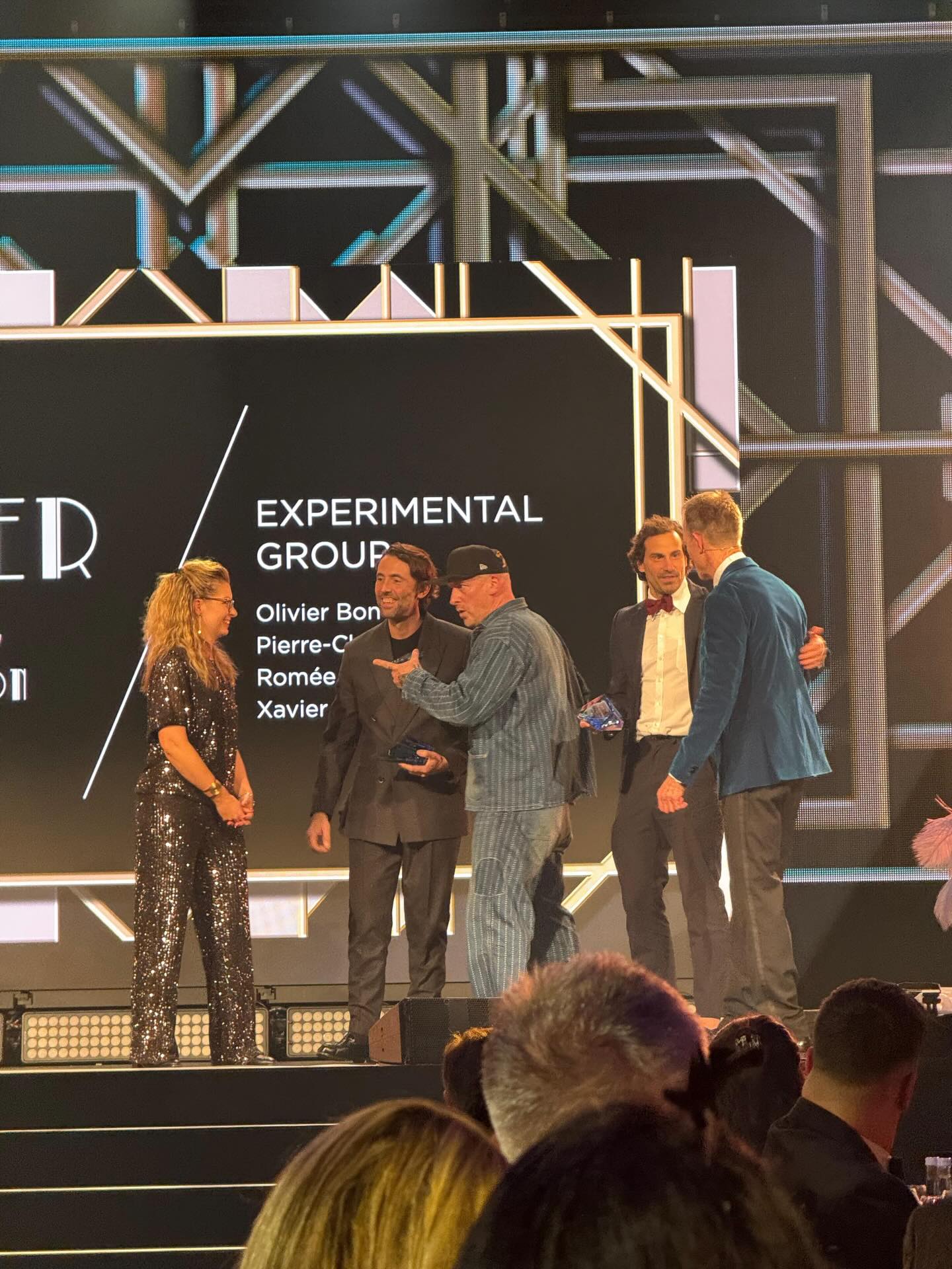 Our very own Heleri Rande presented @experimentalgroup a special contribution award at the @ahead_awards last night in London. Congratulations to all the winners and to @suppermag for hosting another magnificent event.