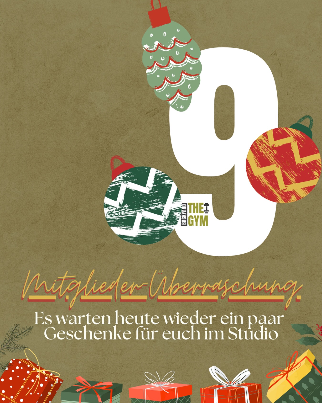 🎀 9.12. – Mitglieder Surprise + Duftzauber
Heute warten wieder kleine Geschenke im Studio auf euch 🎁
Und außerdem (einige von euch haben ihn bereits gesehen): Ab heute präsentiert euch Emily offiziell ihren Chogan-Duftkoffer – kommt vorbei & testet vor Ort, der goldene Koffer liegt für euch alle bereit 💐
Einfach mal tief durchatmen und genießen 🌸
PS: eine kleine Auswahl an rabattierten Parfums liegt bereits vor Ort! Wenn du dich also in einen der Düfte verliebst, kannst du ihn gleich mitnehmen ☺️
#adventskalender#advent#presents#studio#fitnessmotivation#memberbenefits#surprises#goodtimes#christmasseason#christmastime#adventadvent#adventstürchen#groupfitness#personaltraining#privat#gym#smallbusinessowner#thebackyardgymsaar#püttlingen#saarland#xmas#chogan#olfazeta#parfum