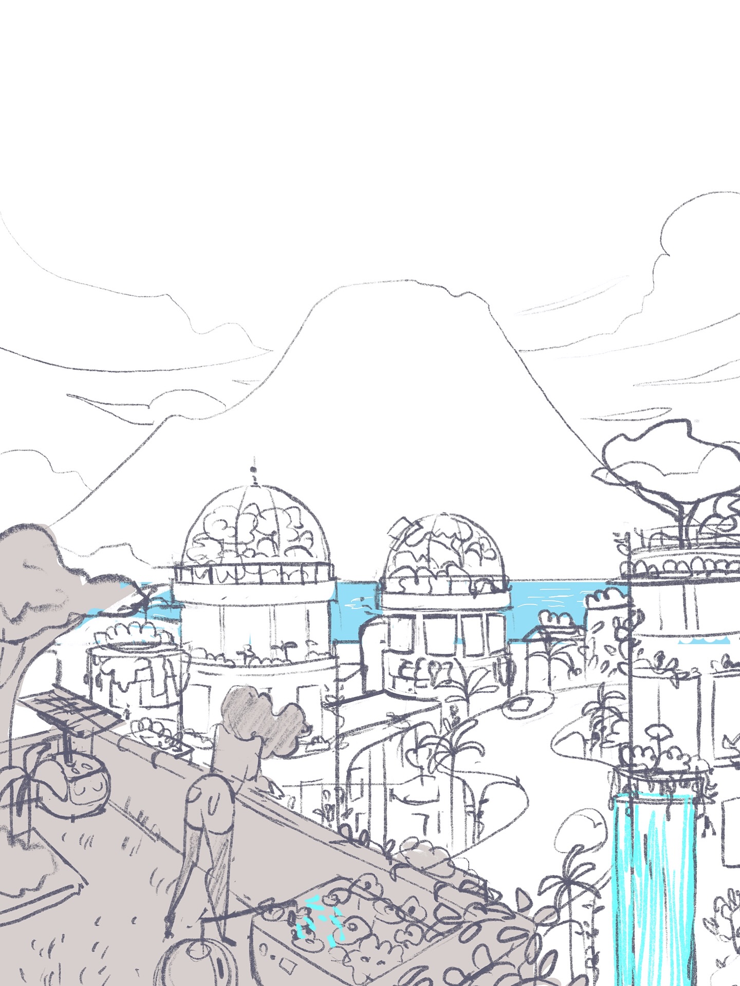 Sketches for a country inspired by Solarpunk fictions, I’ll post the finished version very soon 😊
(sorry the illustrations are a bit cropped, it’s a A4 size and didn’t perfectly fit the Instagram format)
Illustrations for the debate-game made by @arbre_des_connaissances on Digital and environment.
__________________________________
Made with Procreate
__________________________________
#scifi #scifiartwork #solarpunk #scicomm #vulgarisationscientifique #sketch #croquis #illustration #childrenillustrator #kidlitartist #sciencefiction #digitalsketching