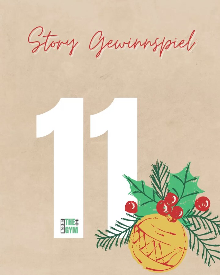 🎄 11.12. – Christmas Jumping Challenge
Heute zählt eure Reaktion! 💥
Beantworte unsere Story & gewinne einen Platz beim
🎅🏼 GRATIS XMAS Jumping x Tabata Kurs am 24.12.25, 10:15 Uhr!
Wer springt mit uns ins Weihnachtswochenende? 🎶🎁
#adventskalender#advent#presents#studio#fitnessmotivation#memberbenefits#surprises#goodtimes#christmasseason#christmastime#adventadvent#adventstürchen#groupfitness#personaltraining#privat#gym#smallbusinessowner#thebackyardgymsaar#püttlingen#saarland#xmas#jumpingfitness