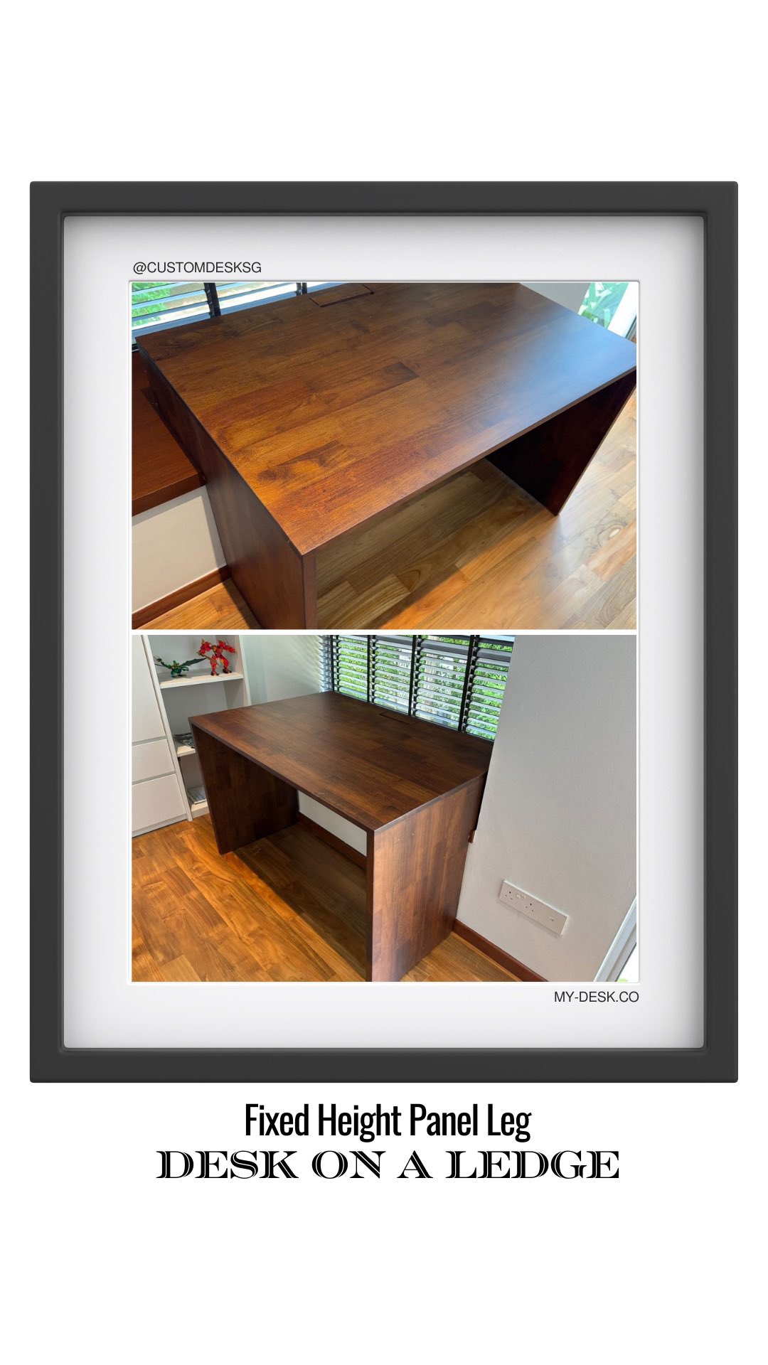 Hack: 🛑 STOP Wasting Your Window Ledge! 🇸🇬
That shallow ledge is prime real estate with the best light but standard desks fail to fit. 😫
Introducing the My-Desk.Co ‘Desk-on-a-Ledge’ Solution!
We custom-cut a seamless tabletop to extend perfectly over your ledge, maximizing your square footage instantly.
✅ Seamless Fit. Maximum Depth.
Click the link in bio to turn wasted space into your dream workspace today!
#DeskOnALedge #SingaporeHomeHacks #mydeskco