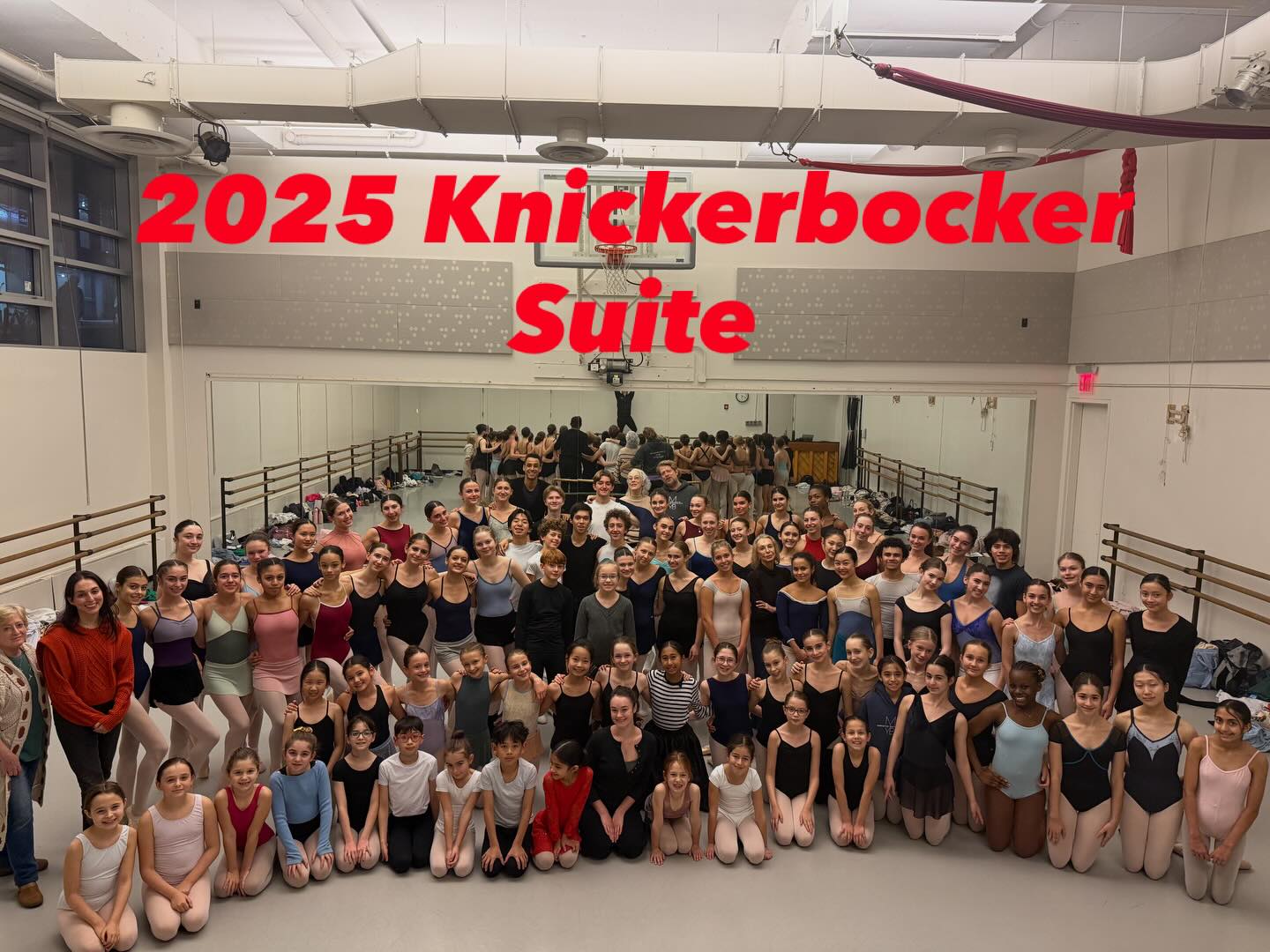 This is what is all about ❤️ Close to 100 students in the studio for their first complete run through of the 2025 Knickerbocker suite! Such incredible energy. A huge thank you to all the students, their parents and of course our teachers. Cannot wait to get everyone on stage. Casting and tickets coming soon. #nutcracker #nutcrackerseason #ballet