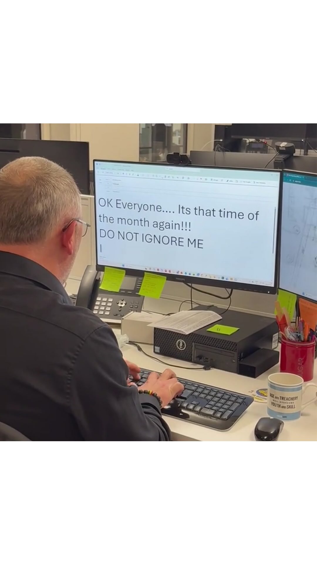 It’s nearly the end of month…time to submit our timesheets… we love them (said no one ever). 😅 So when our director Allan sends those classic chasing messages…..the staff hit back with memes. 📝➡️😂
.
.
#OfficeLife
#MemesAtWork
#TimesheetStruggles