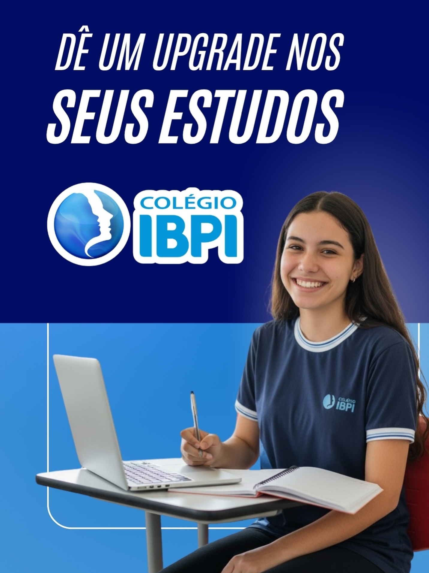 No IBPI, nossa missão é transformar vidas pelo conhecimento.
No Ensino Médio e no Ensino de Jovens e Adultos do Colégio IBPI, você conclui seus estudos com uma proposta que valoriza o diálogo e prepara você para os desafios do futuro com ética e autonomia.
Matrículas Abertas, clique no link da bio, fale com nossa equipe e conheça nossa proposta inovadora!