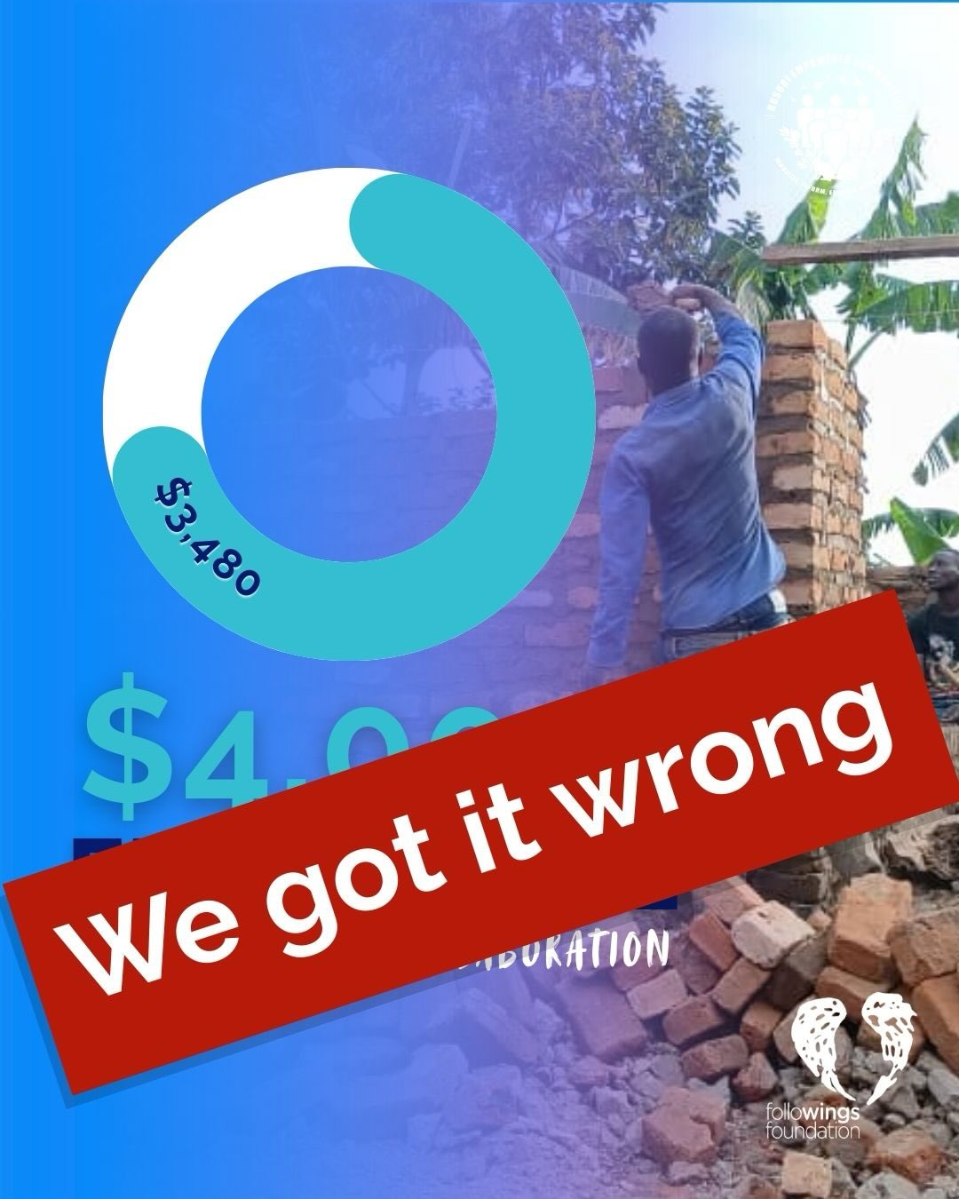 We need to apologise. ❌ And issue a correction. If you have ever received a quote from a builder that turned out to be a bit off, you may be able to relate to this? 😅
The first quote for the BEC renovation project came out to about $4,000 AUD. Once materials were on site and works begun, the team realised that more items were needed to finish the building to be a safe and secure structure. The current cost of the project is now $5,000 AUD. 🫣 Just a bit more than we had anticipated.
🤩 The fantastic news is that we are only need to raise another $310 to hit that new goal—all thanks to the wonderful people who have donated to support this work already. 👏🏼 Webale nyo
We can’t wait to share the finished product with you (once we pay the builders of course 😉)