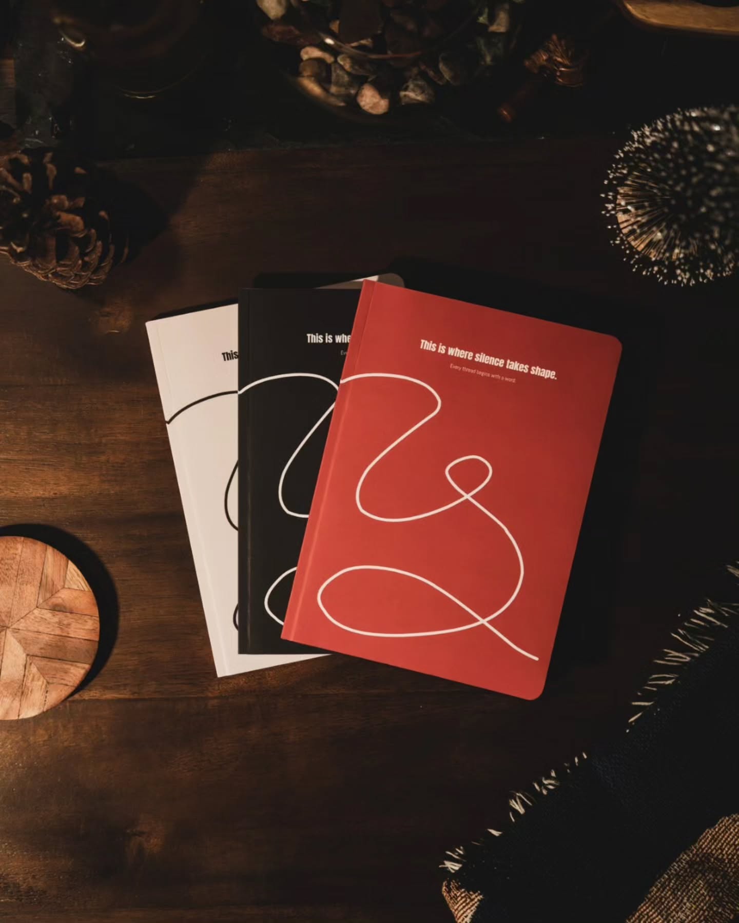 Every story begins with one line.
This journal is made for that moment. ✨️✒️
10% off for Christmas!
Shop through our Website or Etsy (Links in bio)