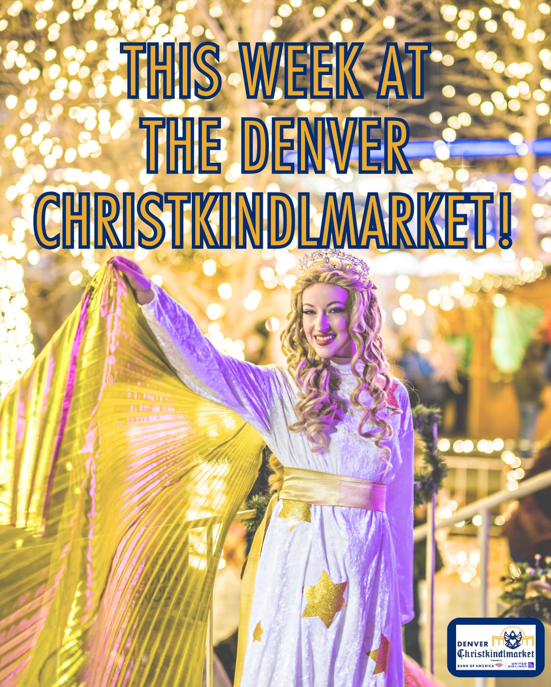 Happy Monday! 🎄 As we get closer to Christmas, the holiday fun is just getting started at the Denver Christkindlmarket. Now through Dec. 23rd, the market is open DAILY from 11am-9pm!
This week’s highlight: Ugly Sweater Day on Wednesday! 🎅 Wear your ugliest sweater and enjoy $2 off Glühwein or beer all day (mugs excluded). Plus, themed musical nights and holiday vibes all week long. Swipe for details and mark your calendars! ✨🎶