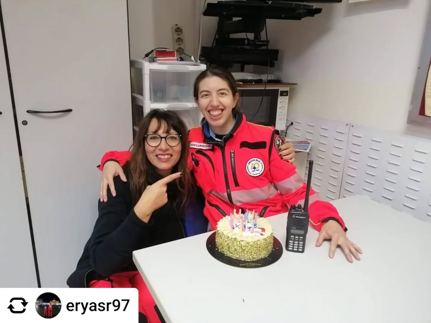 @eryasr97 Compleanno in Croce Blu 21.12.2025🚑🧡