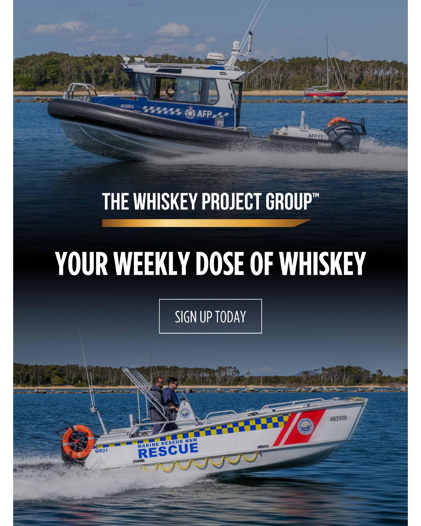 Get Your Weekly Dose of Whiskey!
Sign up to be the first to get our new weekly or monthly newsletter. Launching in early December, sign up now if you want the inside line on all things Whiskey!
Our weekly newsletter will spotlight VYCOR or NAiAD watercraft models, while in our monthly newsletter you can expect a little bit extra, with notes from the designer, company news, and much more.
Visit our link in bio to join the community and stay up to date with our high-performance watercraft range.
#TWPG #USAMaritime #Watercraft #NAiAD #VYCOR #BoatBuilder