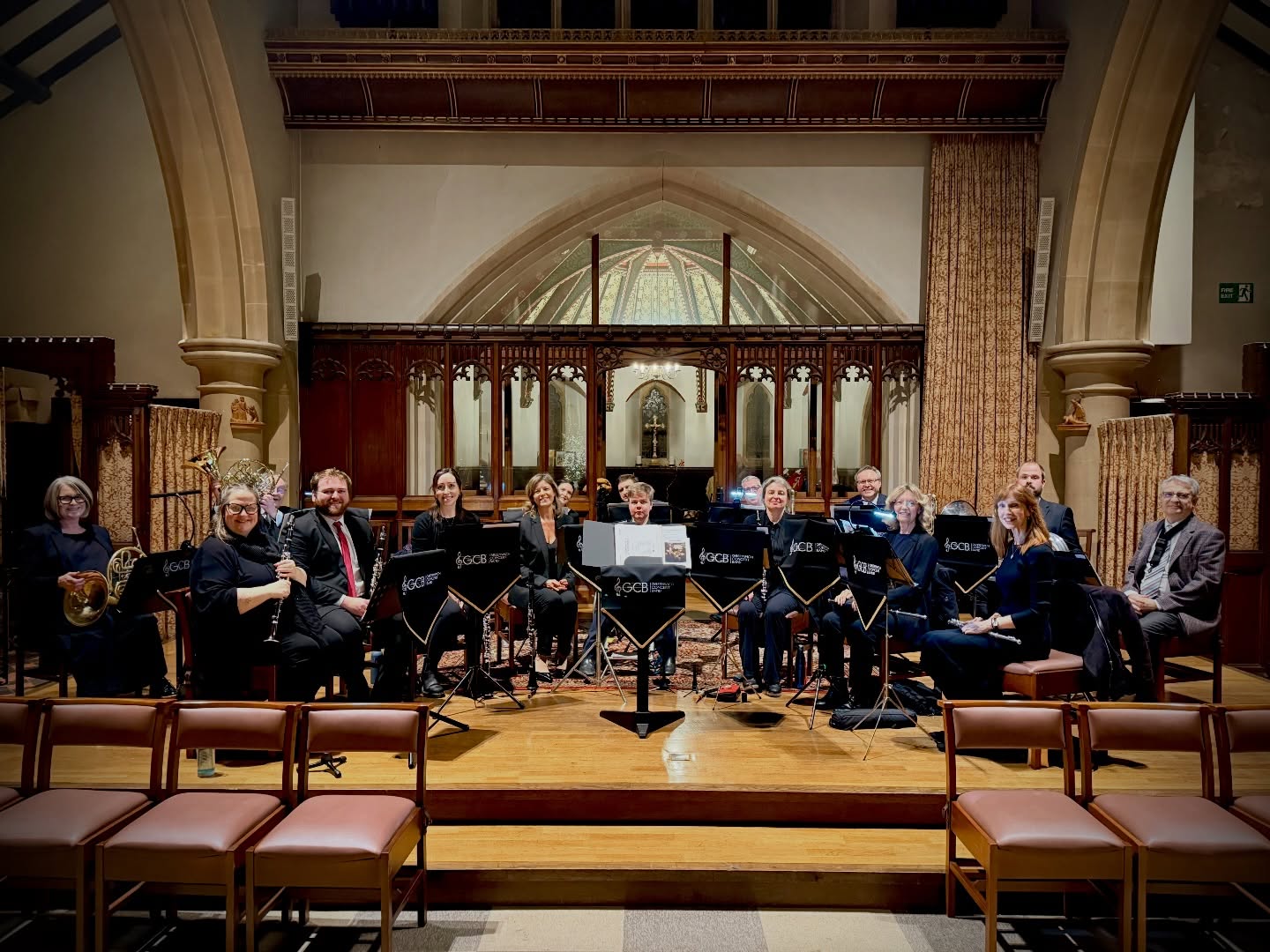 The perfect end to GCB 2025 - Playing for the beautiful Carol Service at Holy Trinity Church and then the annual GCB Christmas Curry!