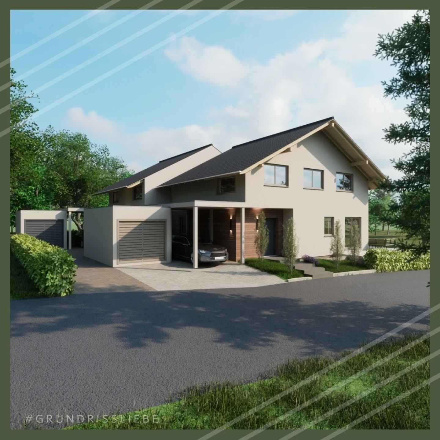 Doppelhaus - 134m2 + Keller, pro Hälfte - unterschiedliche Anforderungen, Wünsche und Ansprüche, aber ein optisch harmonisches Konzept 🤩
Deshalb liebe ich es, wenn beide Hälften sich zusammen tun und wir nicht nur eine Hälfte planen, sondern das komplette Doppelhaus😅
In welche Hälfte würdet ihr ziehen wollen?
#Grundrissliebe #grundstück #Grundriss #Holzhaus #Doppelhaus #Holz #Nachhaltig #Kamin #doppelhaushälfte #Keller #Neubau #Planung #Cozy #Instahome #architcture