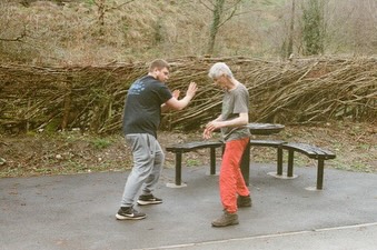 Tonight’s training carried a different kind of energy. We trained with heavy hearts after the passing of our SiBak Colin Powel — a man who guided us, pushed us, and shaped so many of us into the martial artists we are today. Thank you for all hours you put in to training me and my Kung Fu brother. RIP Sifu Colin Powel