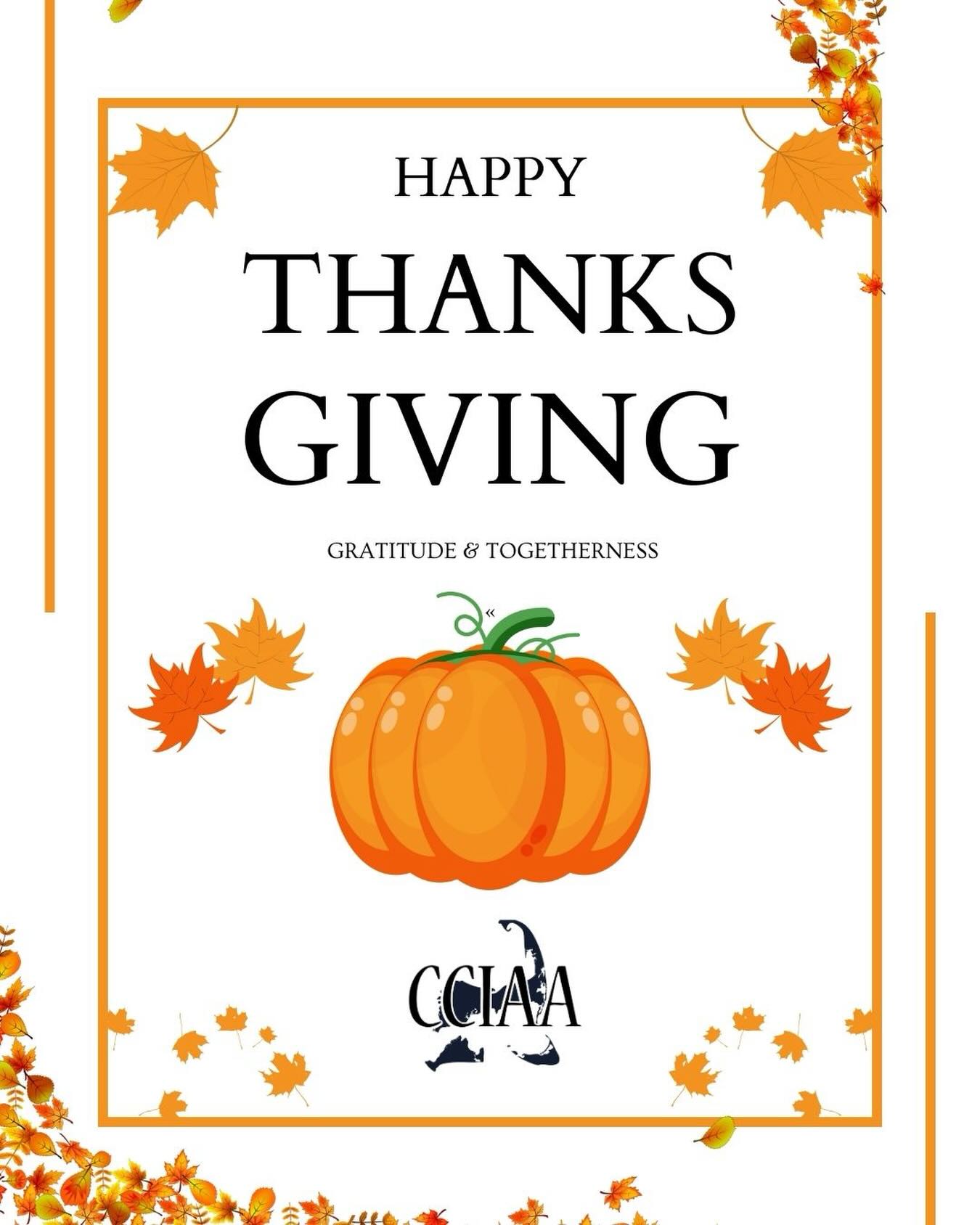 This Thanksgiving, the Cape Cod Insurance Agents Association is especially grateful for the tight-knit community we serve.
May your day be filled with family, friends, and a view of the ocean. Happy Thanksgiving! 🦃
#CapeCod #Thanksgiving2025 #CCIAA #CapeCodLife #LocalAgents #Gratitude #CommunityFirst