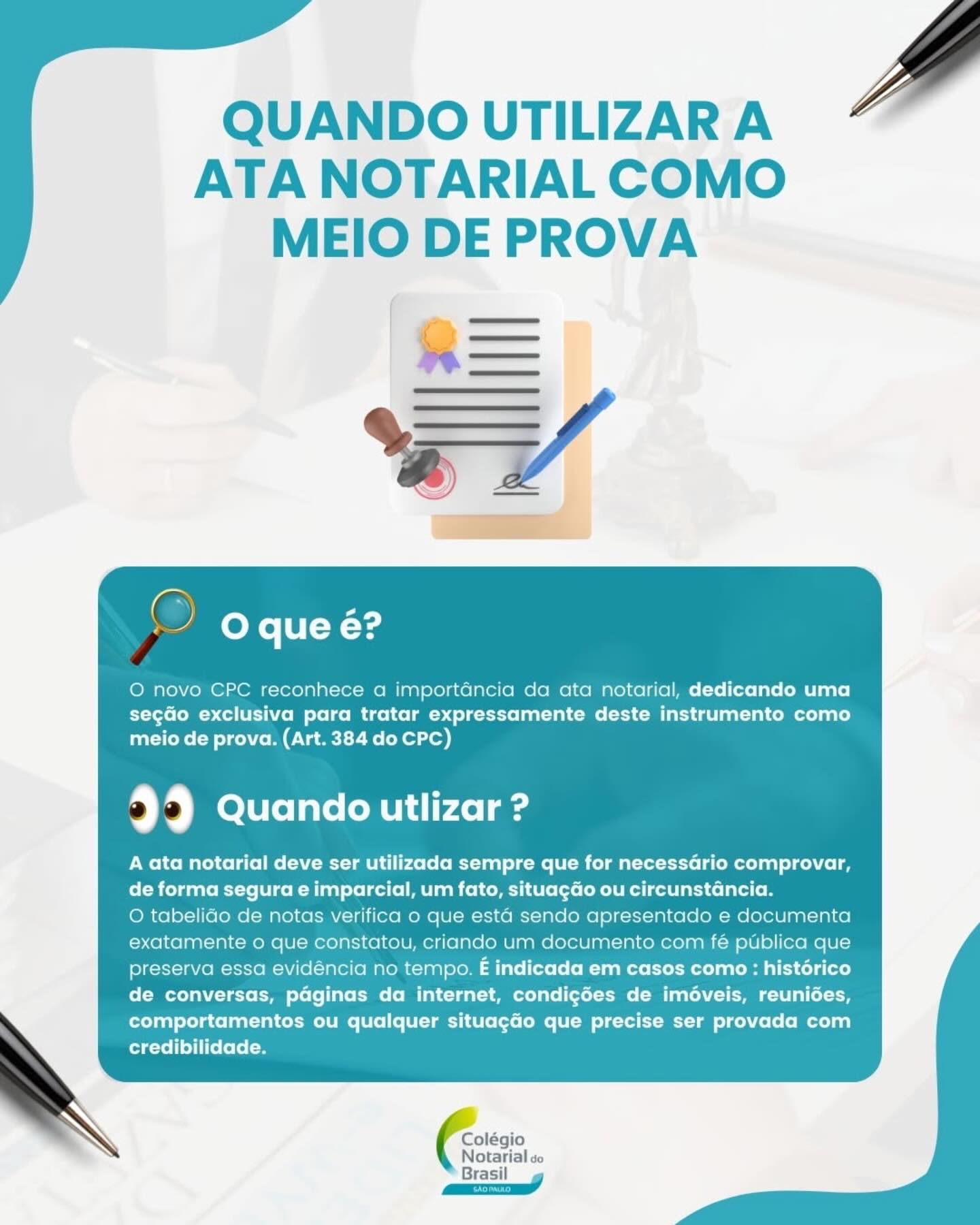 📄 Ata Notarial: segurança jurídica para situações que exigem prova confiável 🔍
Quando você precisa documentar um fato com total credibilidade, seja uma conversa, uma página na internet, o estado de um imóvel, uma reunião ou qualquer outra circunstância relevante, a ata notarial é o instrumento ideal.
Prevista no art. 384 do CPC, ela permite que o tabelião de notas descreva, de forma imparcial e precisa, tudo aquilo que foi constatado, garantindo força probatória e preservando o fato no tempo.
Se o objetivo é documentar, comprovar ou evitar conflitos, a ata notarial é o caminho mais seguro.
➡️Entre em contato conosco!
Nossa equipe está pronta para te orientar e facilitar todo o processo.
📲 (79) 99925-8844
📲(79) 99886-7736
📲(79) 99866-4048
📲(79) 99834-7678
📲(79)3631-6301
E-mail:
oficio1lagarto@gmail.com
Nosso site:
cartoriolafaiete.com.br
#Repost @cnbsp
#autocuratela
#enotassina
#cenad
#enotariado
#escrituraeletronica
#novoloficiodelagarto #cartorio #cartoriolafaiete #lagartose
#cartoriolagarto #cartoriodenotas #ibdfam #direitodelaje
#atanotarial #corretordeimoveis #crecise #crecisergipe
#oabse #oabsergipe #oablagarto #advocacia
#advocaciaimobiliaria #oficiodelagarto #enotariado
#escrituraeletronica #autenticaçãodigital
#TabelionatoDeNotas #AtoEletronico #escriturapública